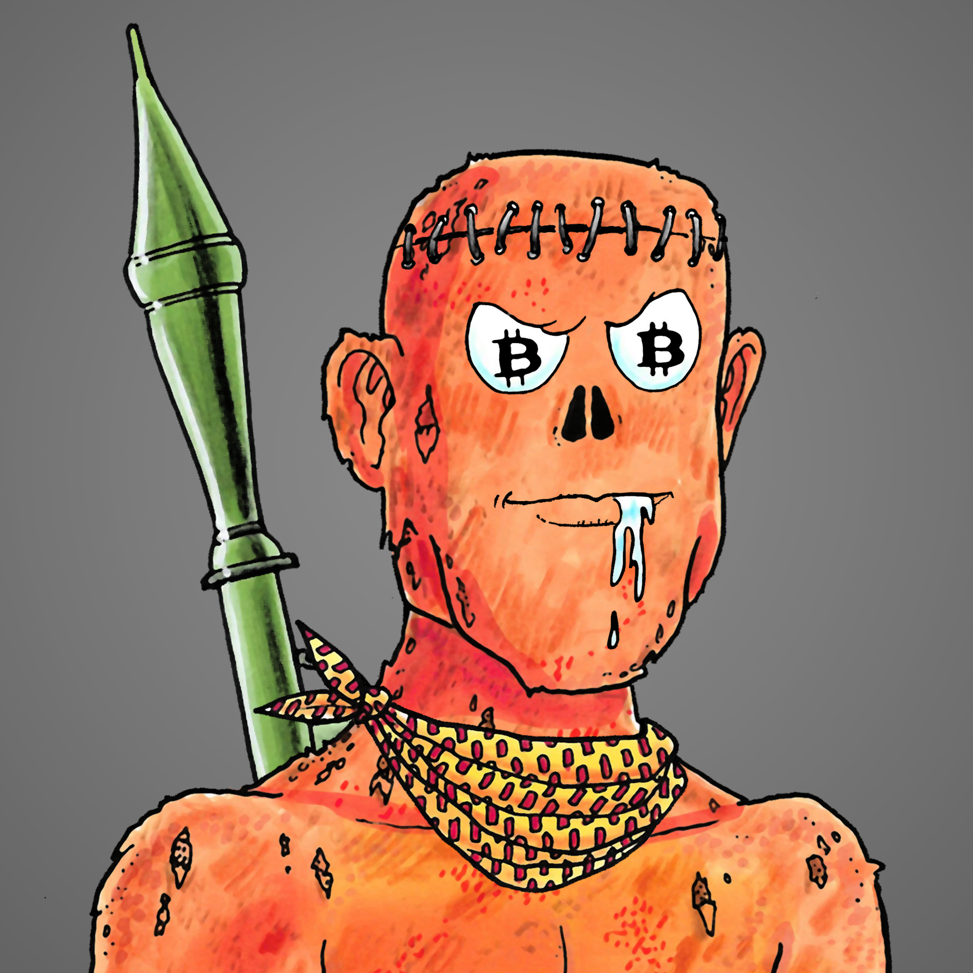 George Trosley - Jungle Freaks - Jungle Freak 227 - NFT # 227