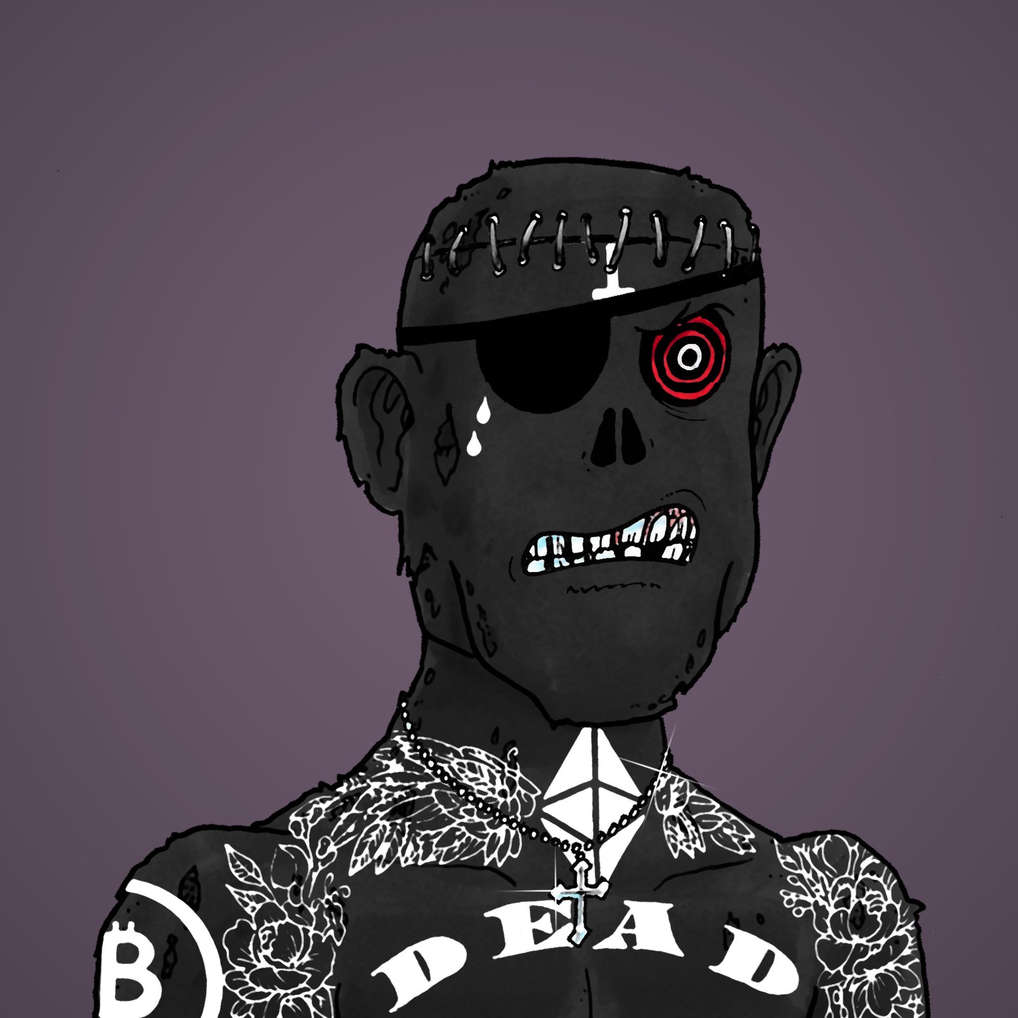 George Trosley - Jungle Freaks - Jungle Freak 2271 - NFT # 2271