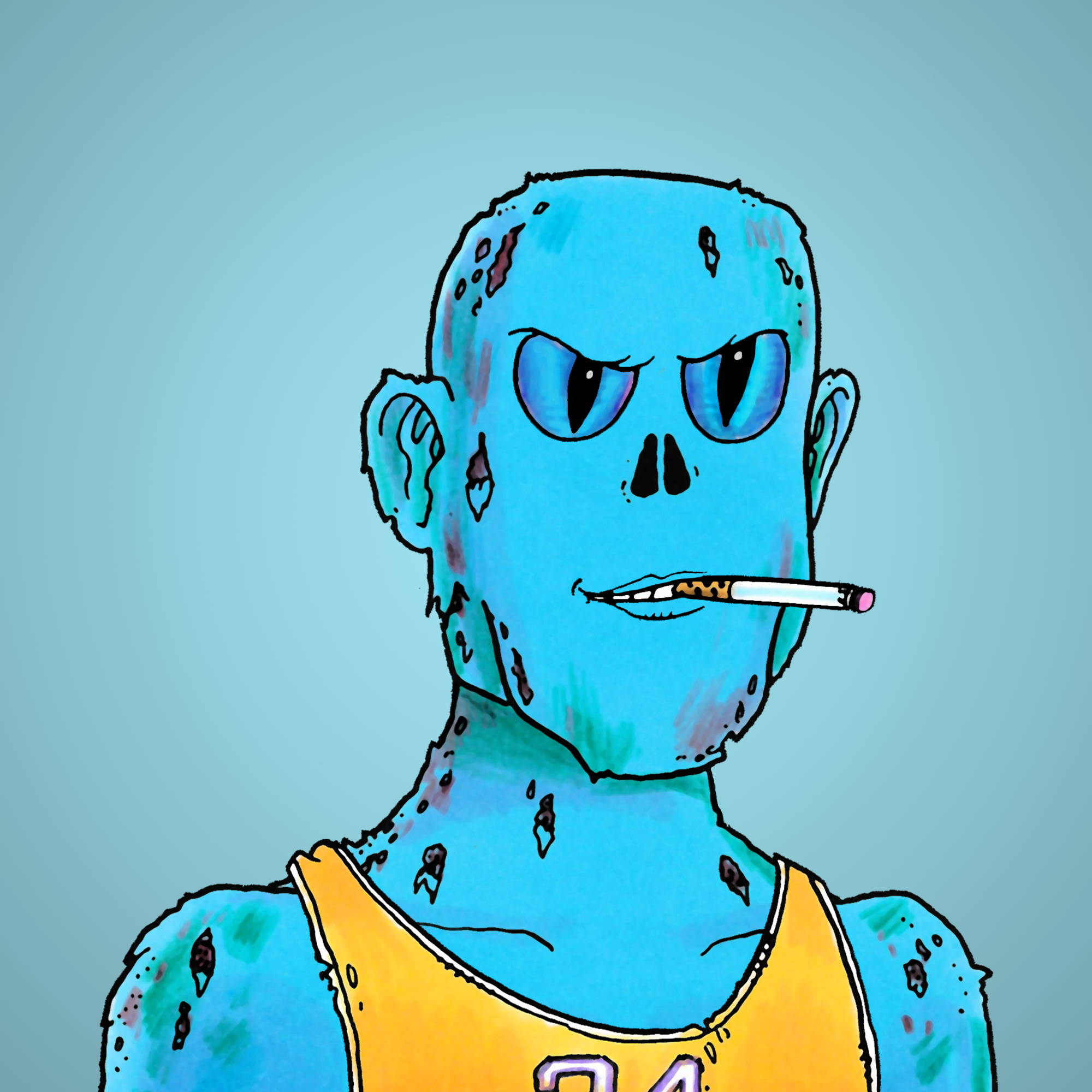 George Trosley - Jungle Freaks - Jungle Freak 228 - NFT # 228