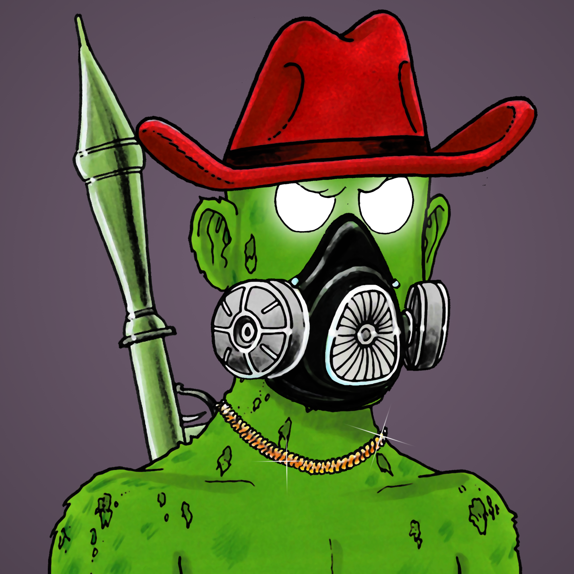 George Trosley - Jungle Freaks - Jungle Freak 2282 - NFT # 2282