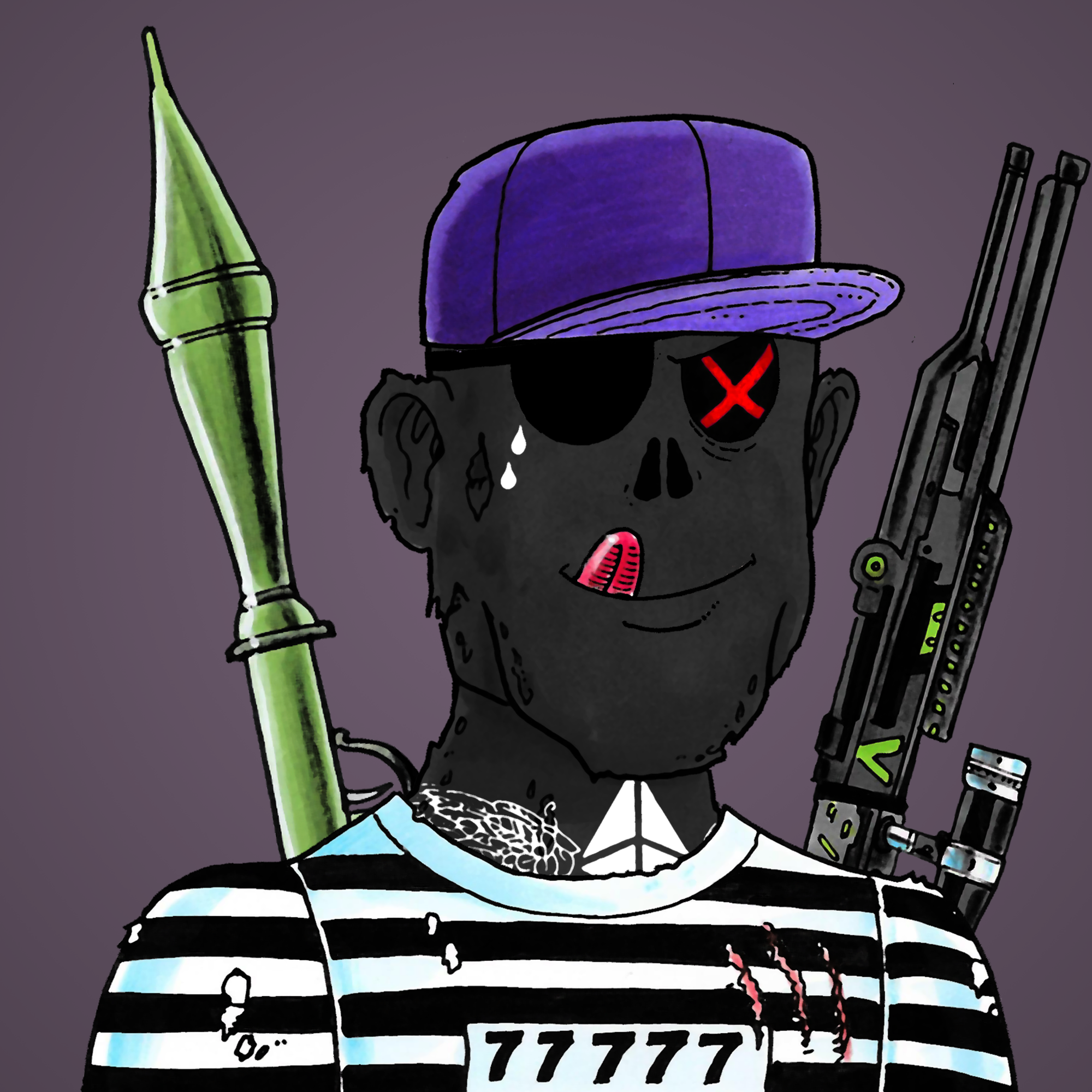 George Trosley - Jungle Freaks - Jungle Freak 2289 - NFT # 2289