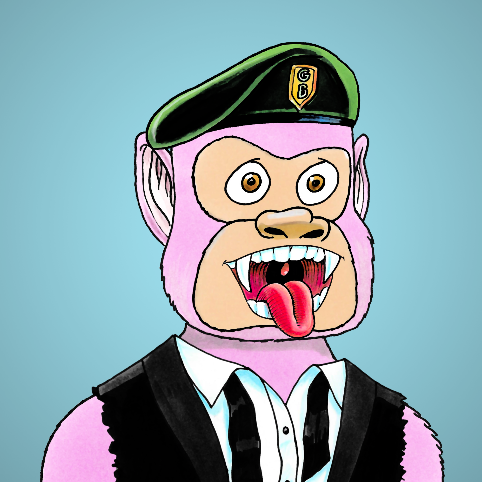 George Trosley - Jungle Freaks - Jungle Freak 229 - NFT # 229