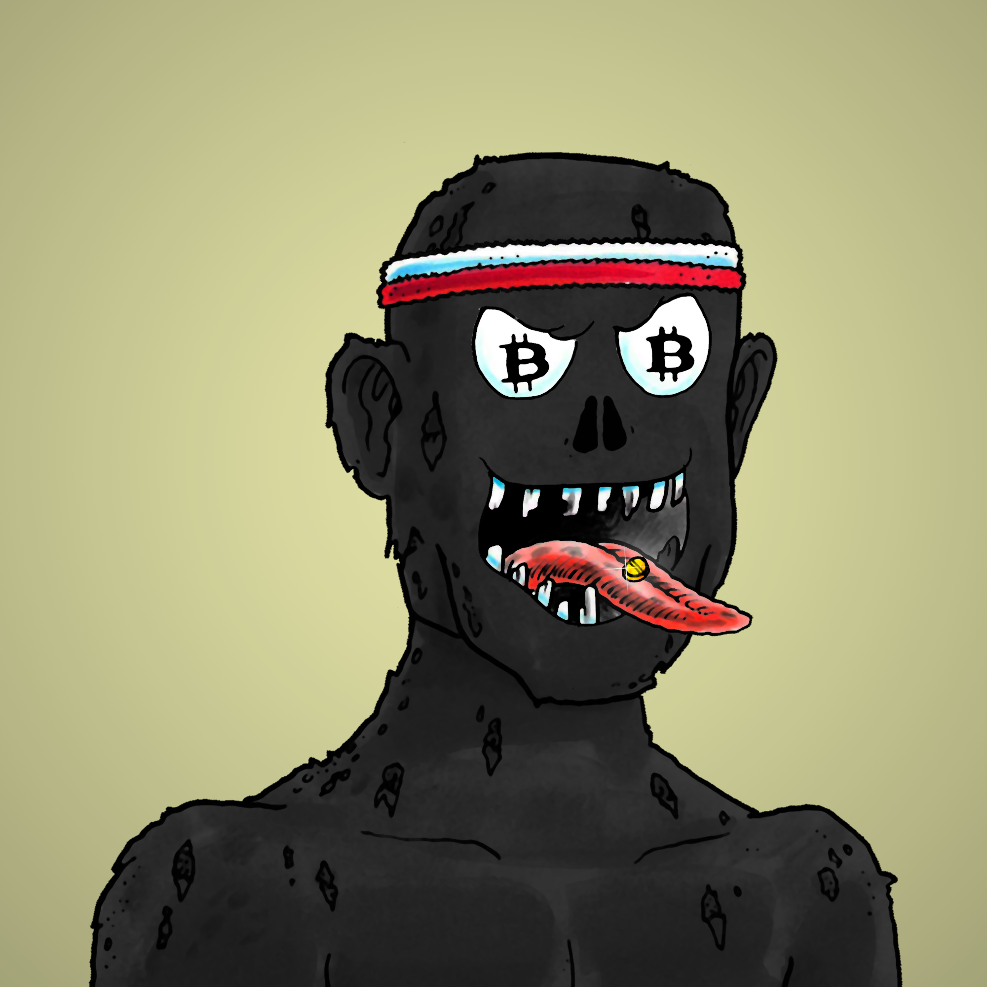 George Trosley - Jungle Freaks - Jungle Freak 2295 - NFT # 2295