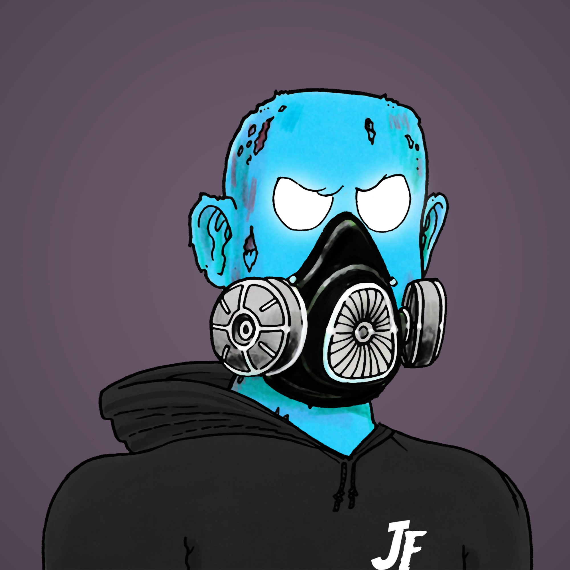 George Trosley - Jungle Freaks - Jungle Freak 2296 - NFT # 2296