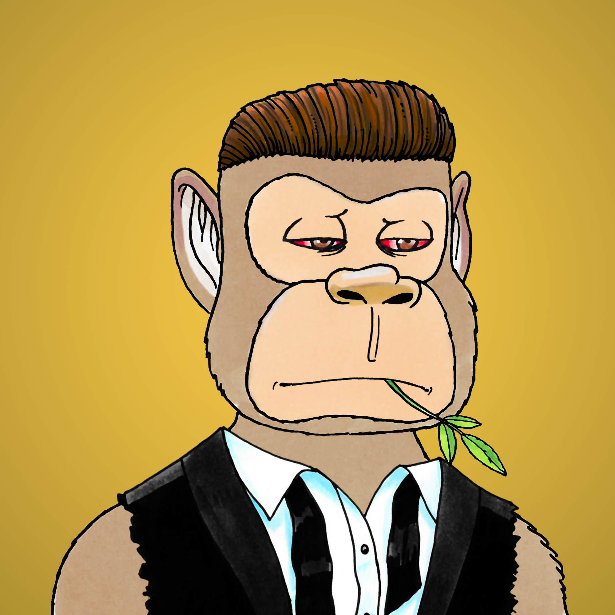 George Trosley - Jungle Freaks - Jungle Freak 230 - NFT # 230