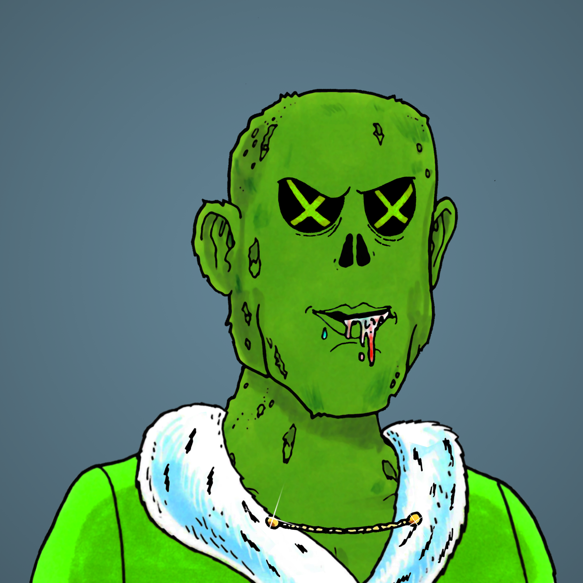 George Trosley - Jungle Freaks - Jungle Freak 2300 - NFT # 2300