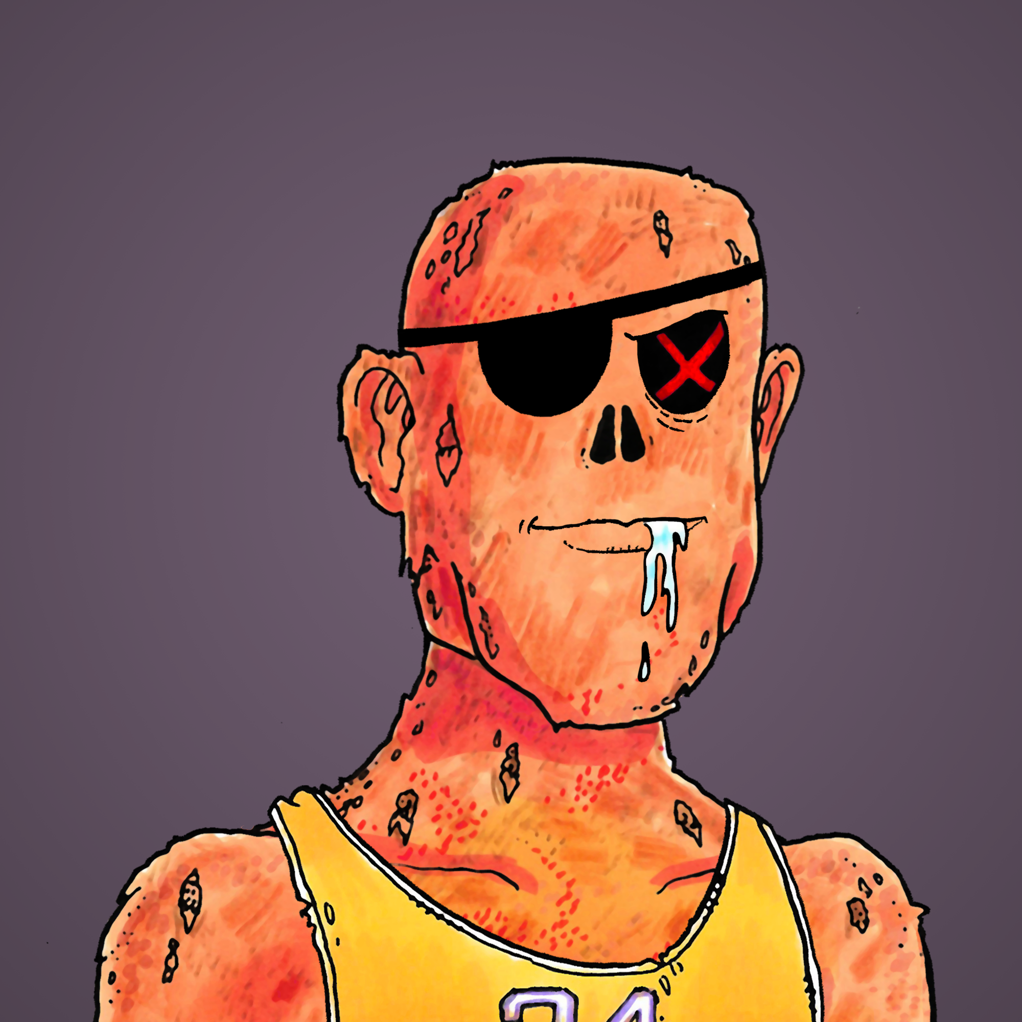 George Trosley - Jungle Freaks - Jungle Freak 2304 - NFT # 2304