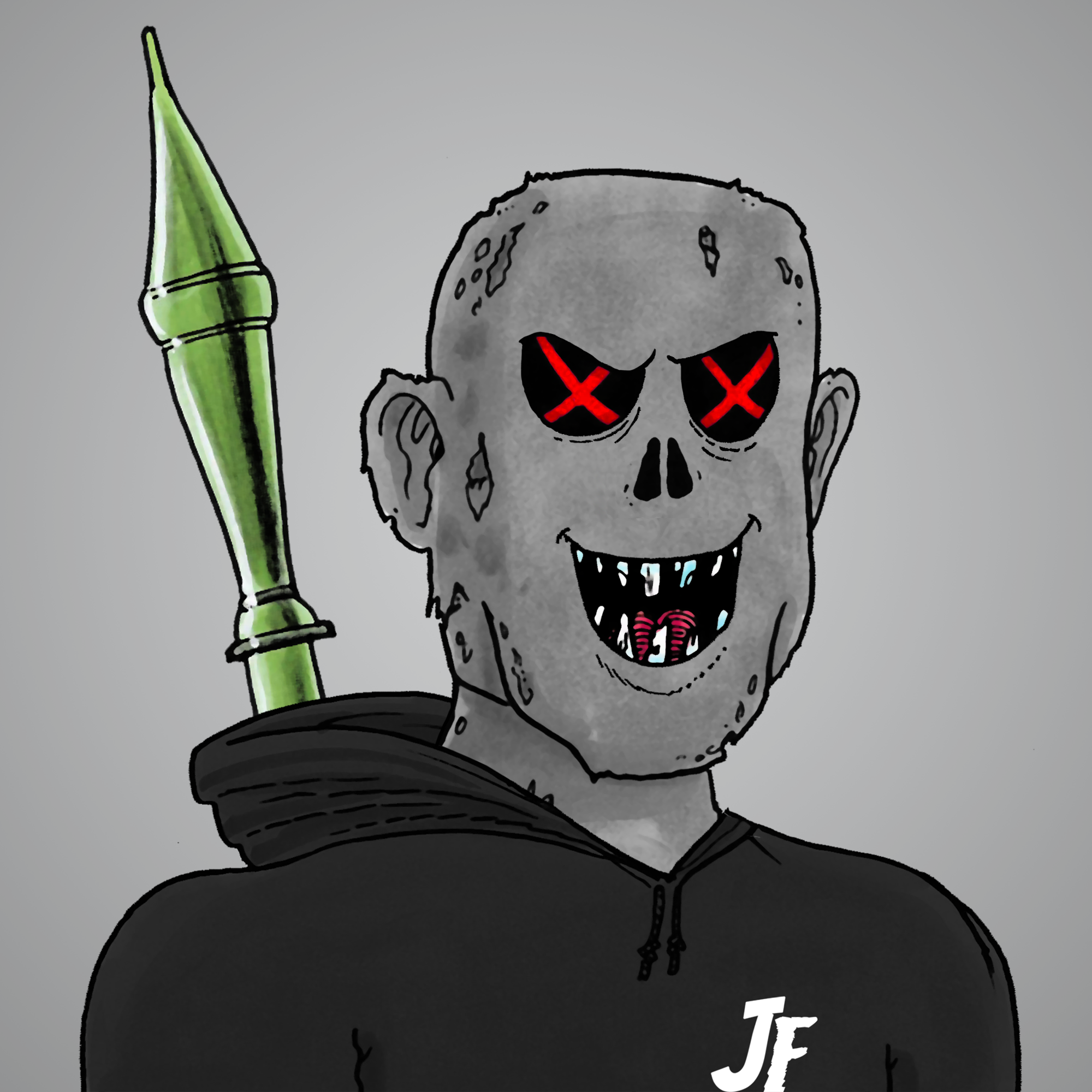 George Trosley - Jungle Freaks - Jungle Freak 2311 - NFT # 2311