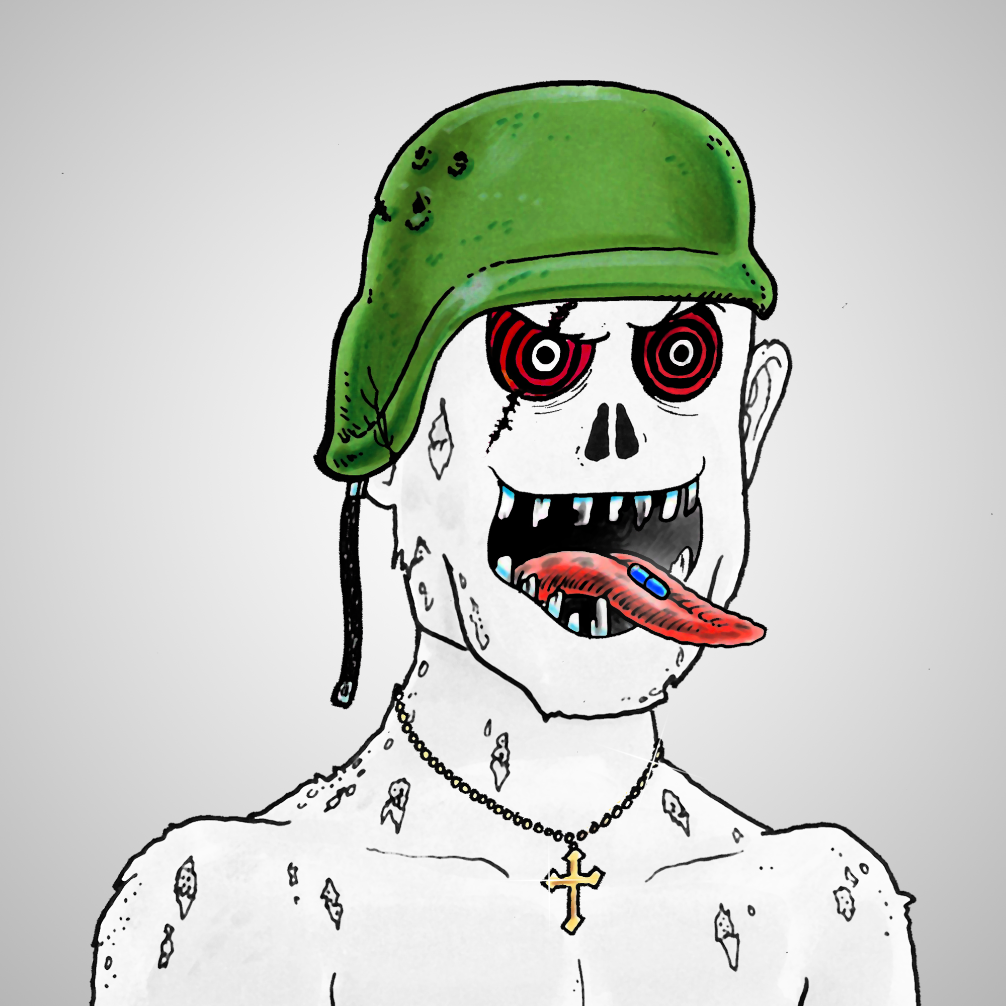 George Trosley - Jungle Freaks - Jungle Freak 232 - NFT # 232