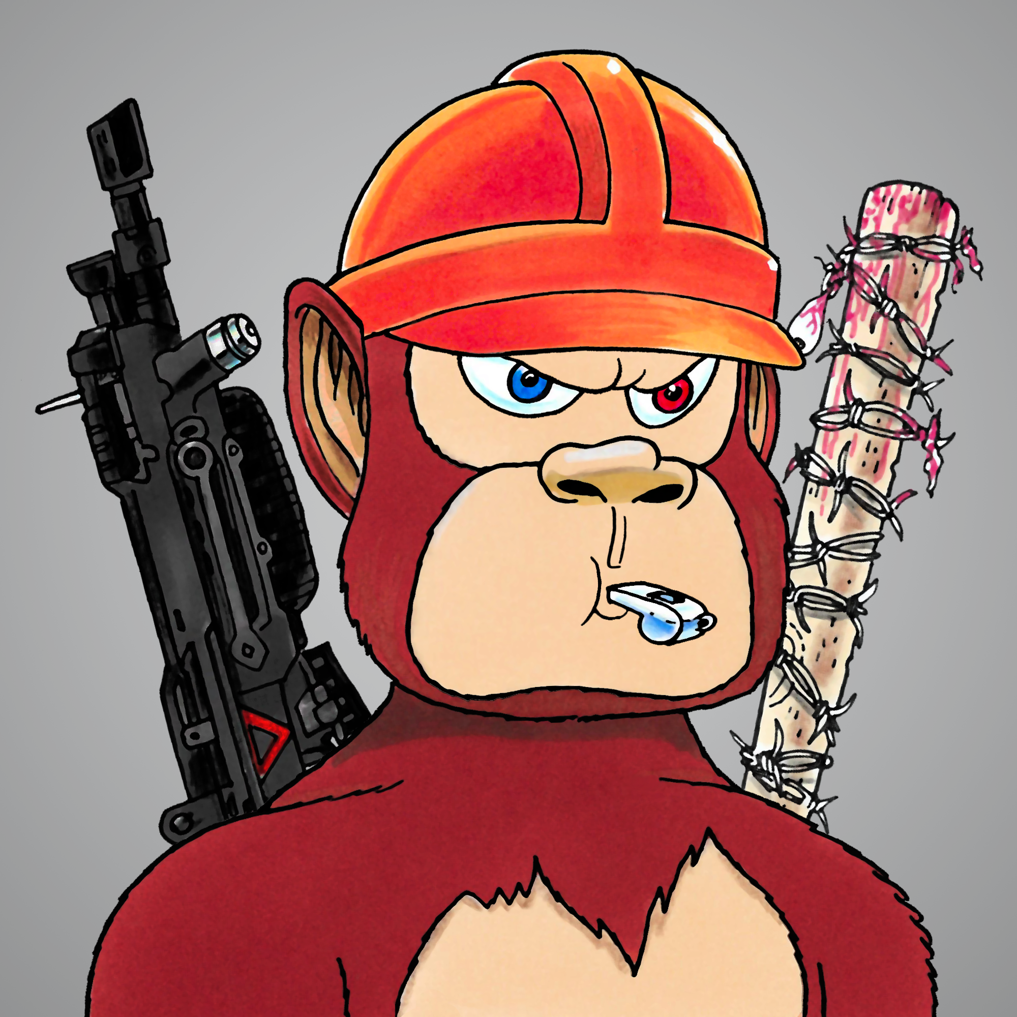 George Trosley - Jungle Freaks - Jungle Freak 2320 - NFT # 2320