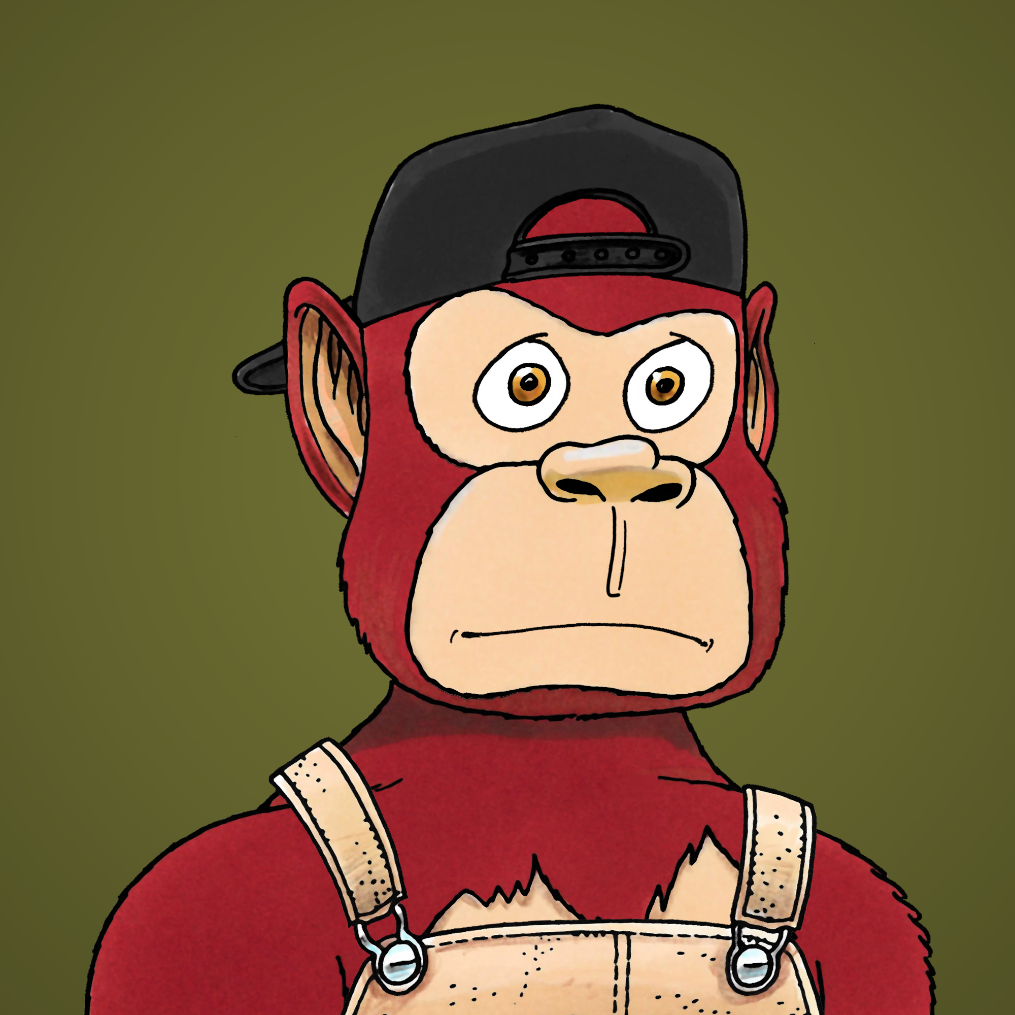 George Trosley - Jungle Freaks - Jungle Freak 233 - NFT # 233