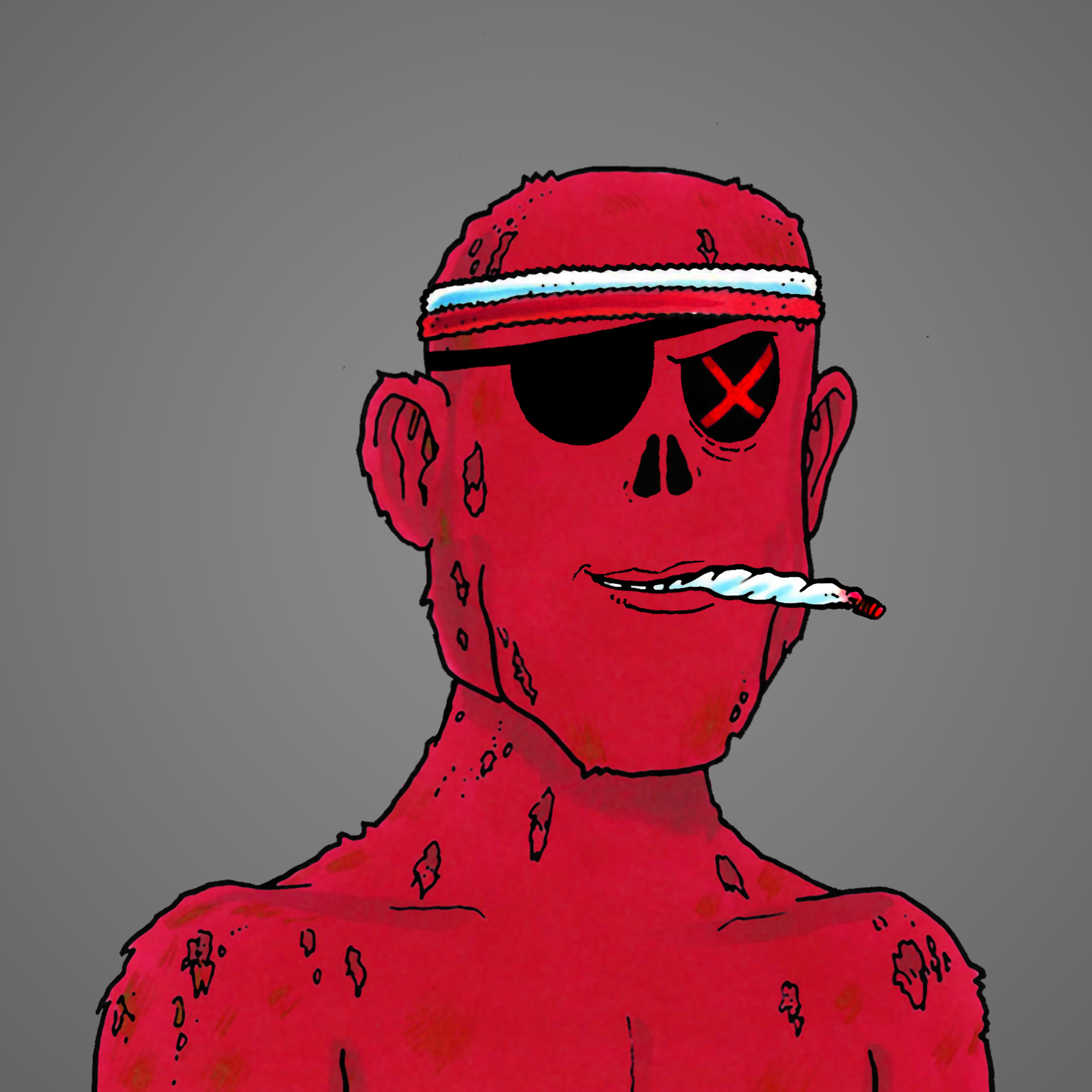 George Trosley - Jungle Freaks - Jungle Freak 2332 - NFT # 2332