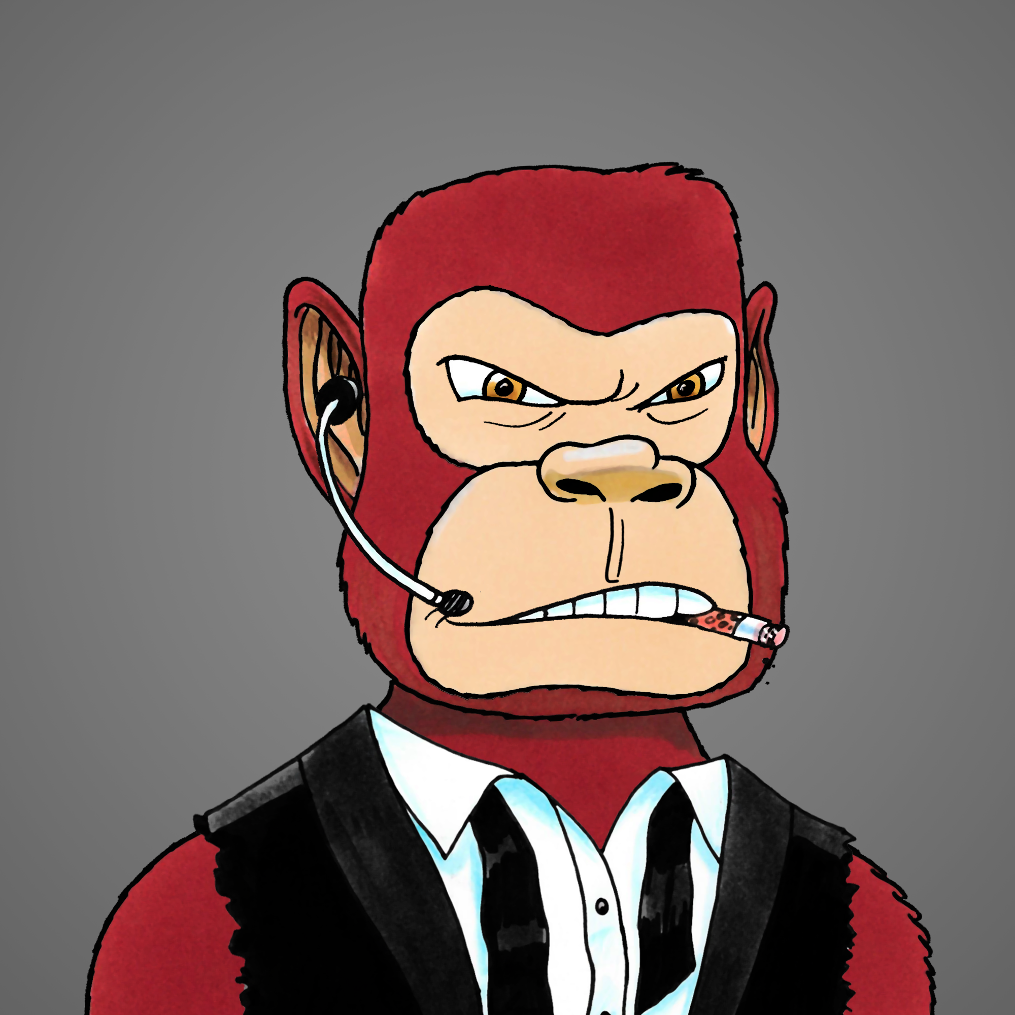 George Trosley - Jungle Freaks - Jungle Freak 2335 - NFT # 2335