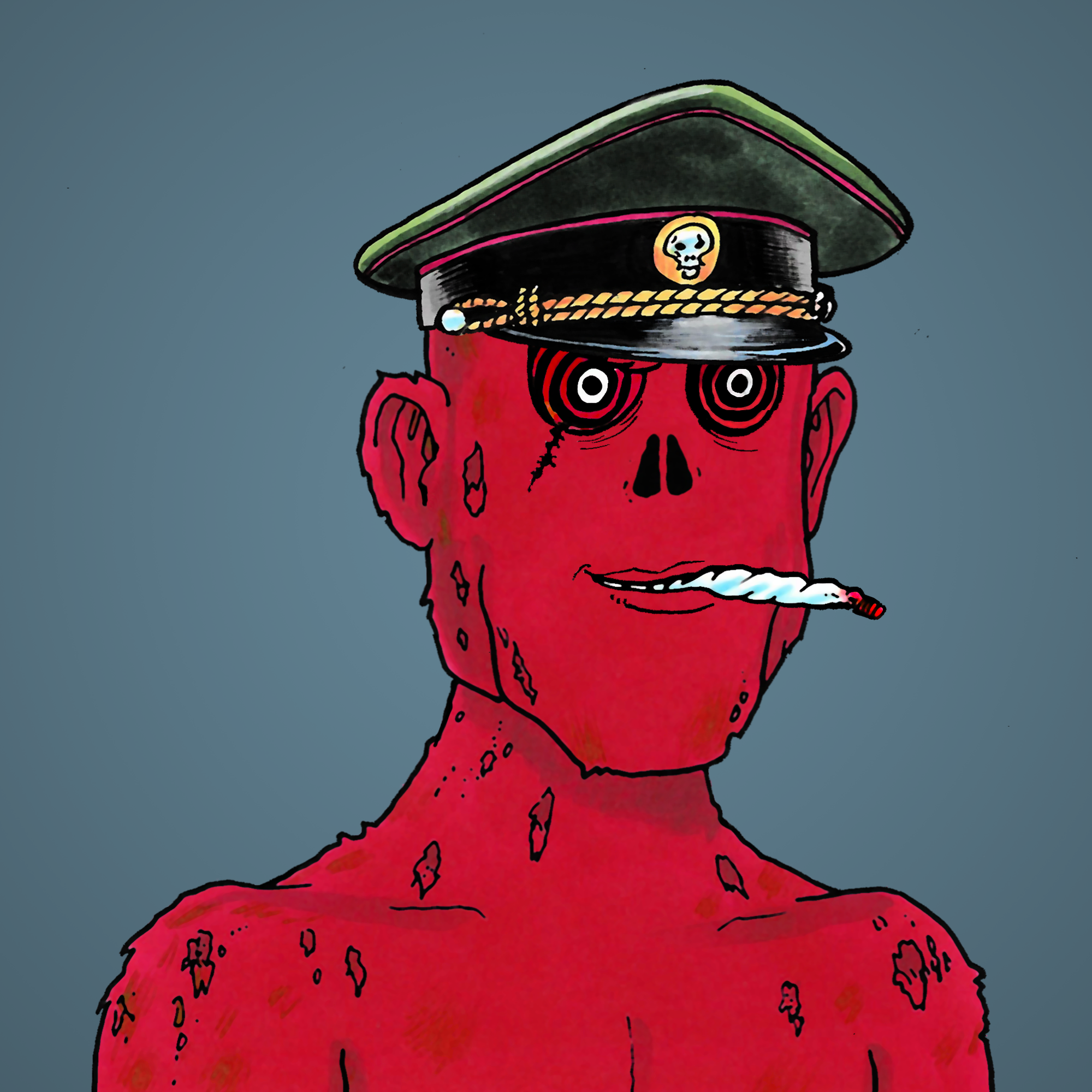 George Trosley - Jungle Freaks - Jungle Freak 2339 - NFT # 2339