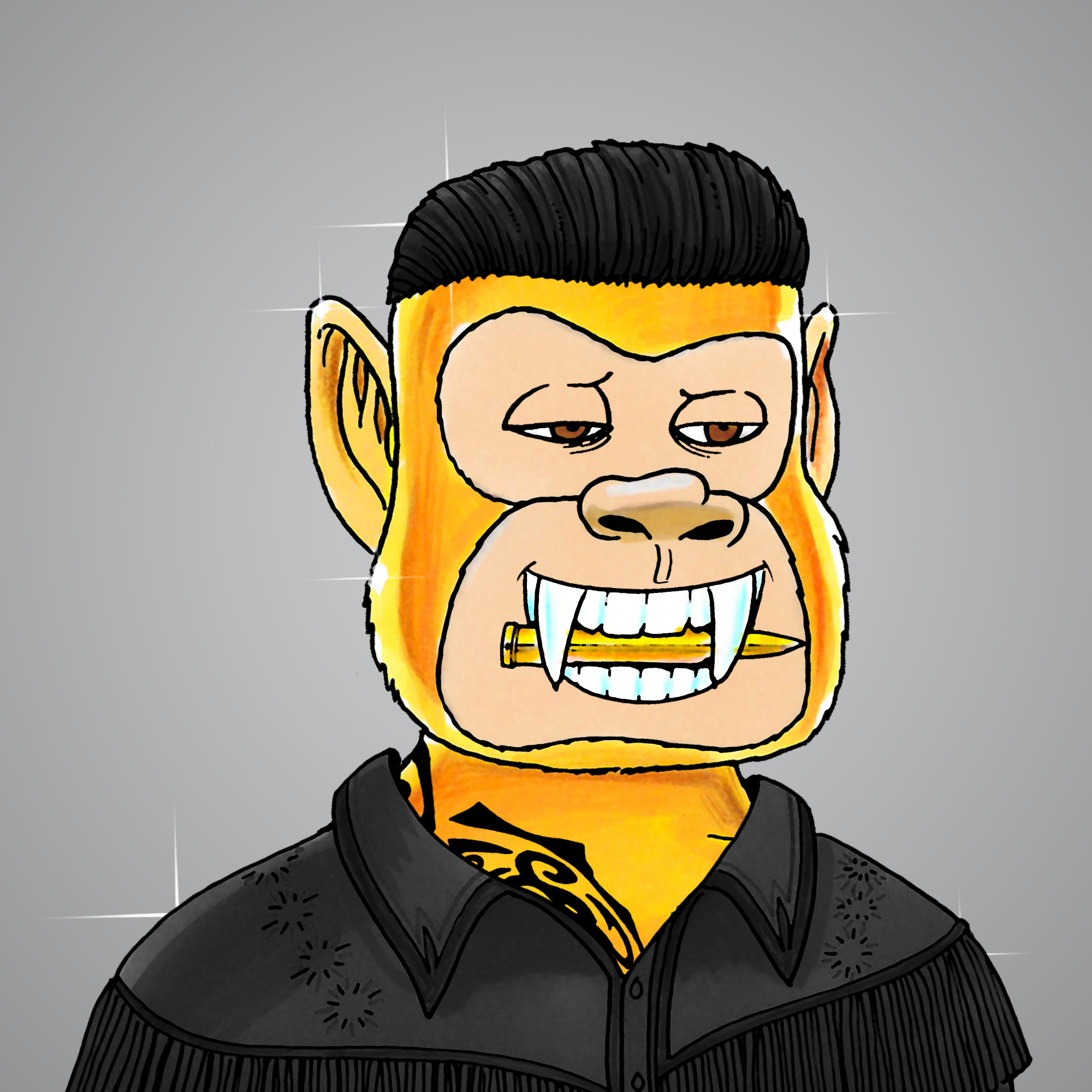 George Trosley - Jungle Freaks - Jungle Freak 2340 - NFT # 2340