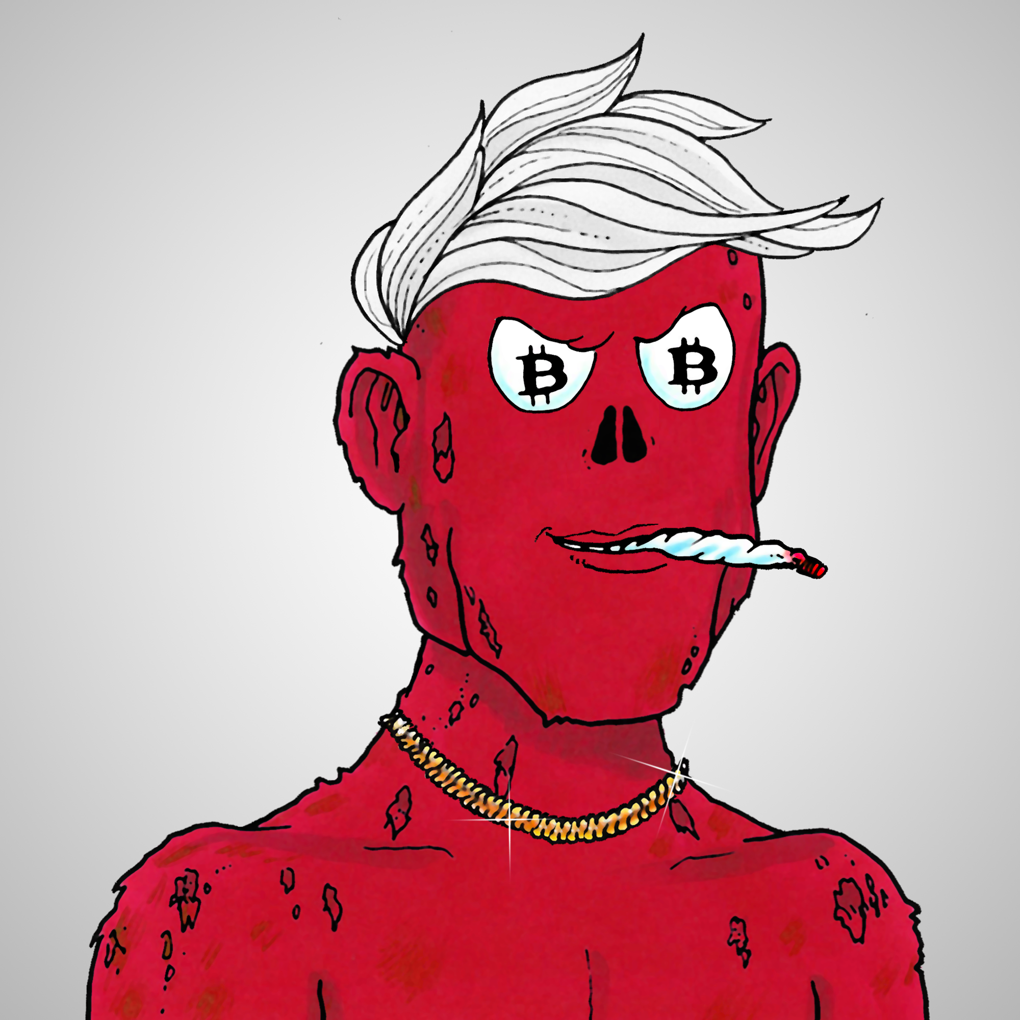 George Trosley - Jungle Freaks - Jungle Freak 2342 - NFT # 2342