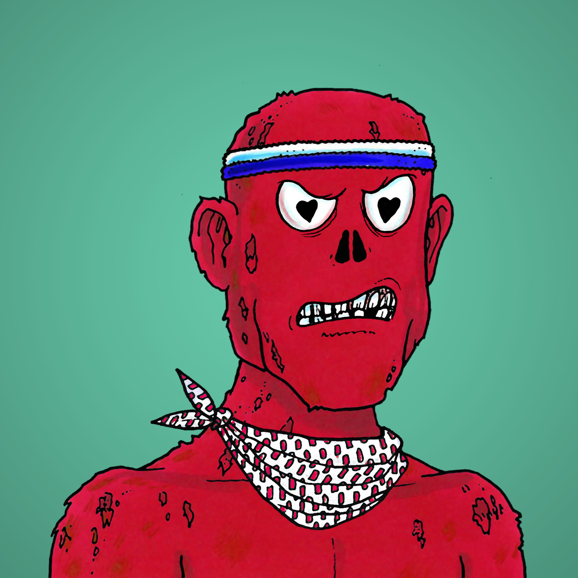 George Trosley - Jungle Freaks - Jungle Freak 236 - NFT # 236