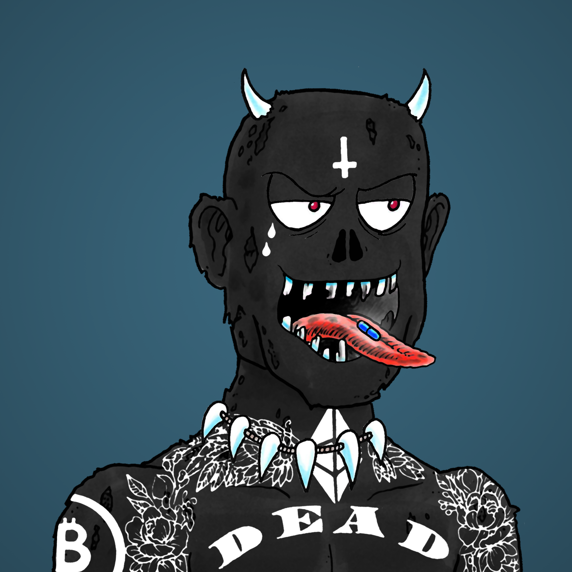 George Trosley - Jungle Freaks - Jungle Freak 2364 - NFT # 2364