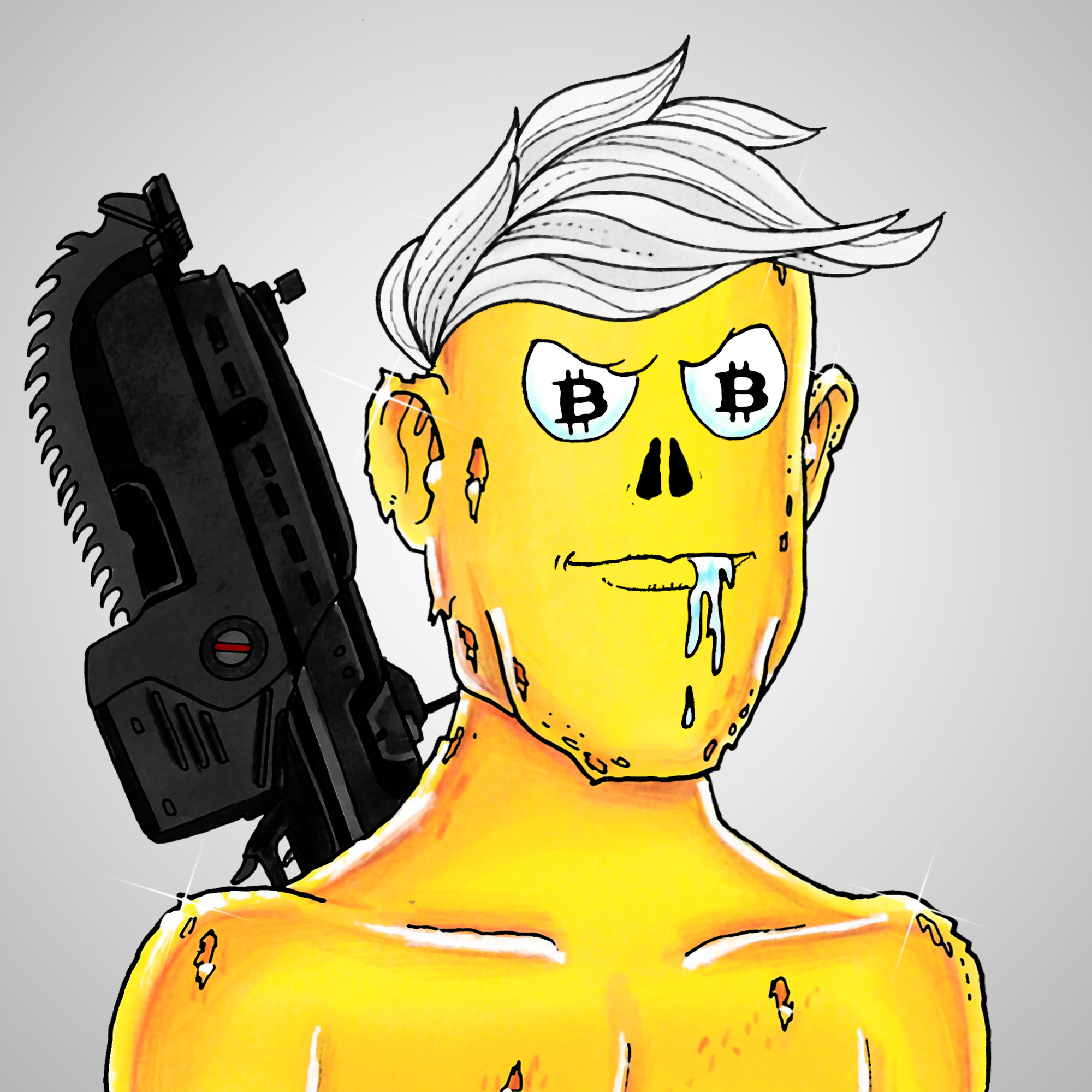 George Trosley - Jungle Freaks - Jungle Freak 238 - NFT # 238