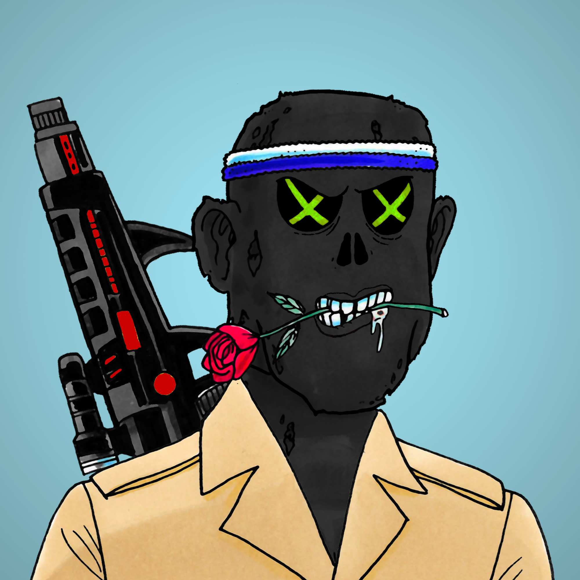 George Trosley - Jungle Freaks - Jungle Freak 239 - NFT # 239