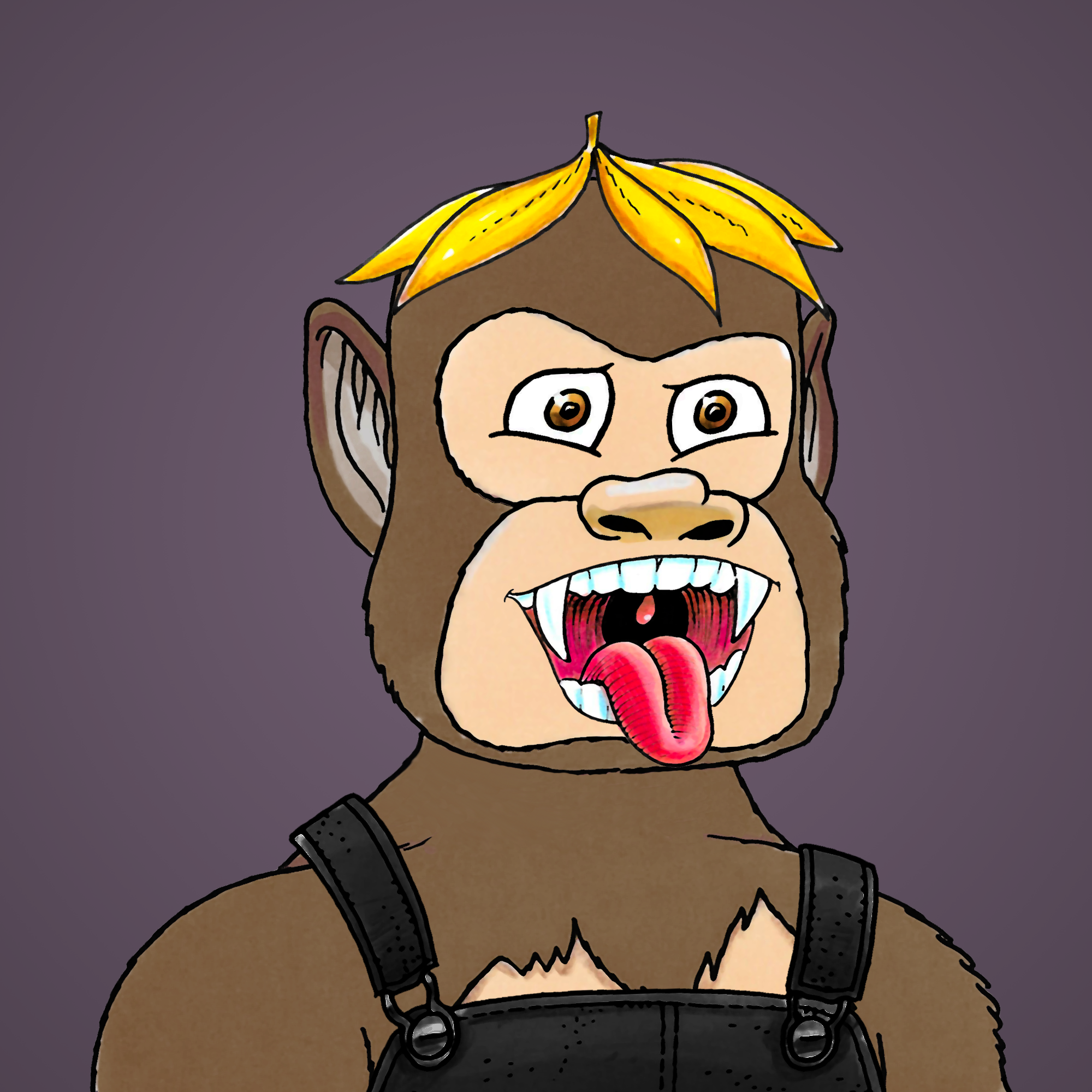 George Trosley - Jungle Freaks - Jungle Freak 2391 - NFT # 2391