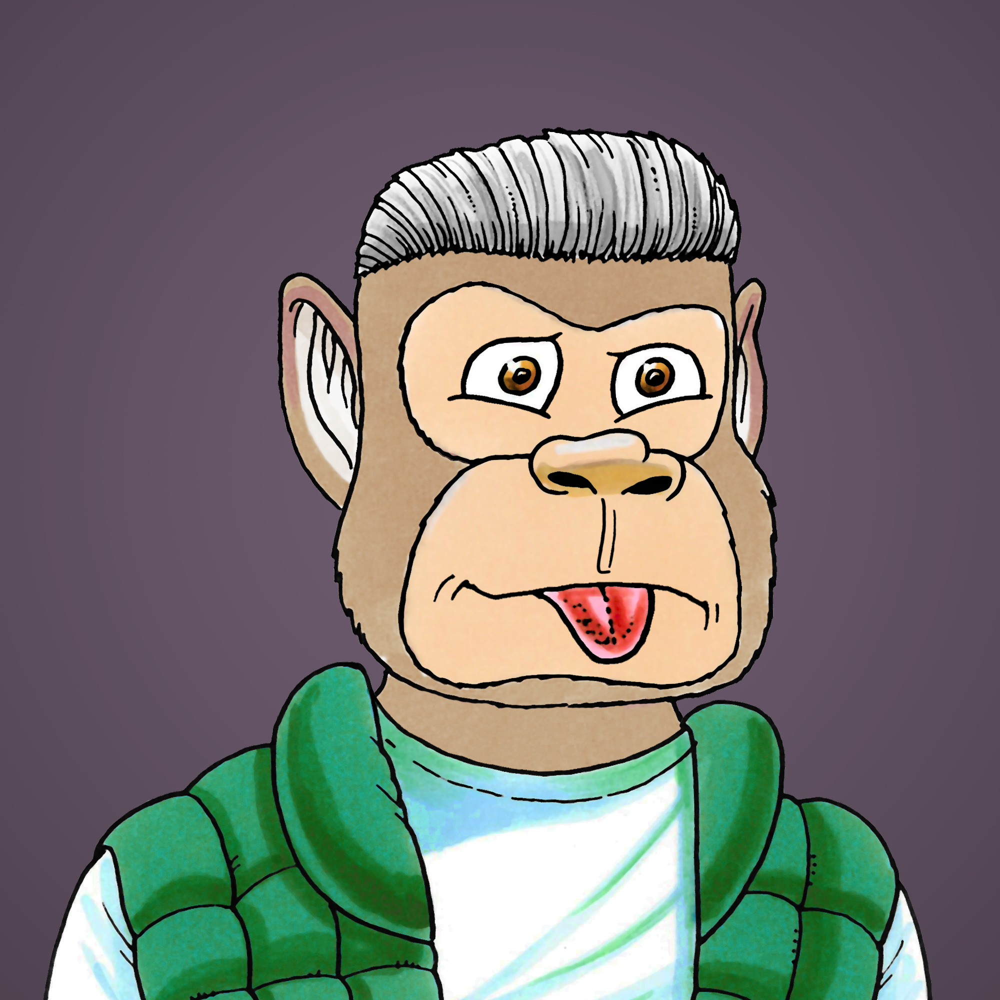 George Trosley - Jungle Freaks - Jungle Freak 2398 - NFT # 2398