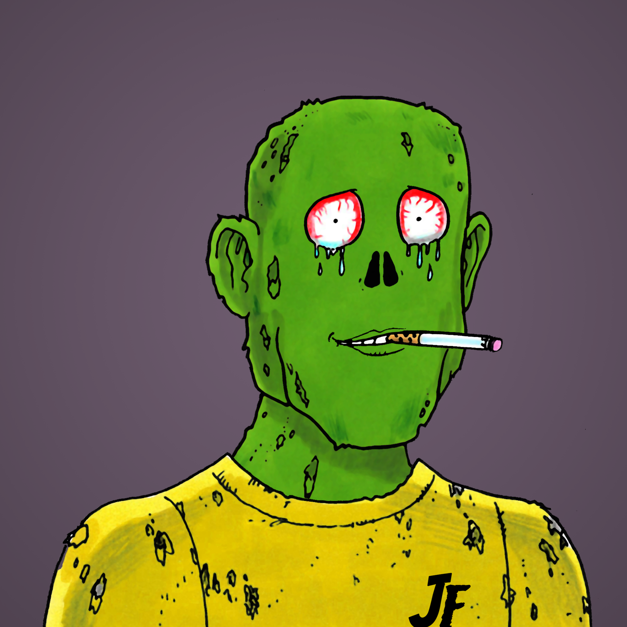 George Trosley - Jungle Freaks - Jungle Freak 2409 - NFT # 2409