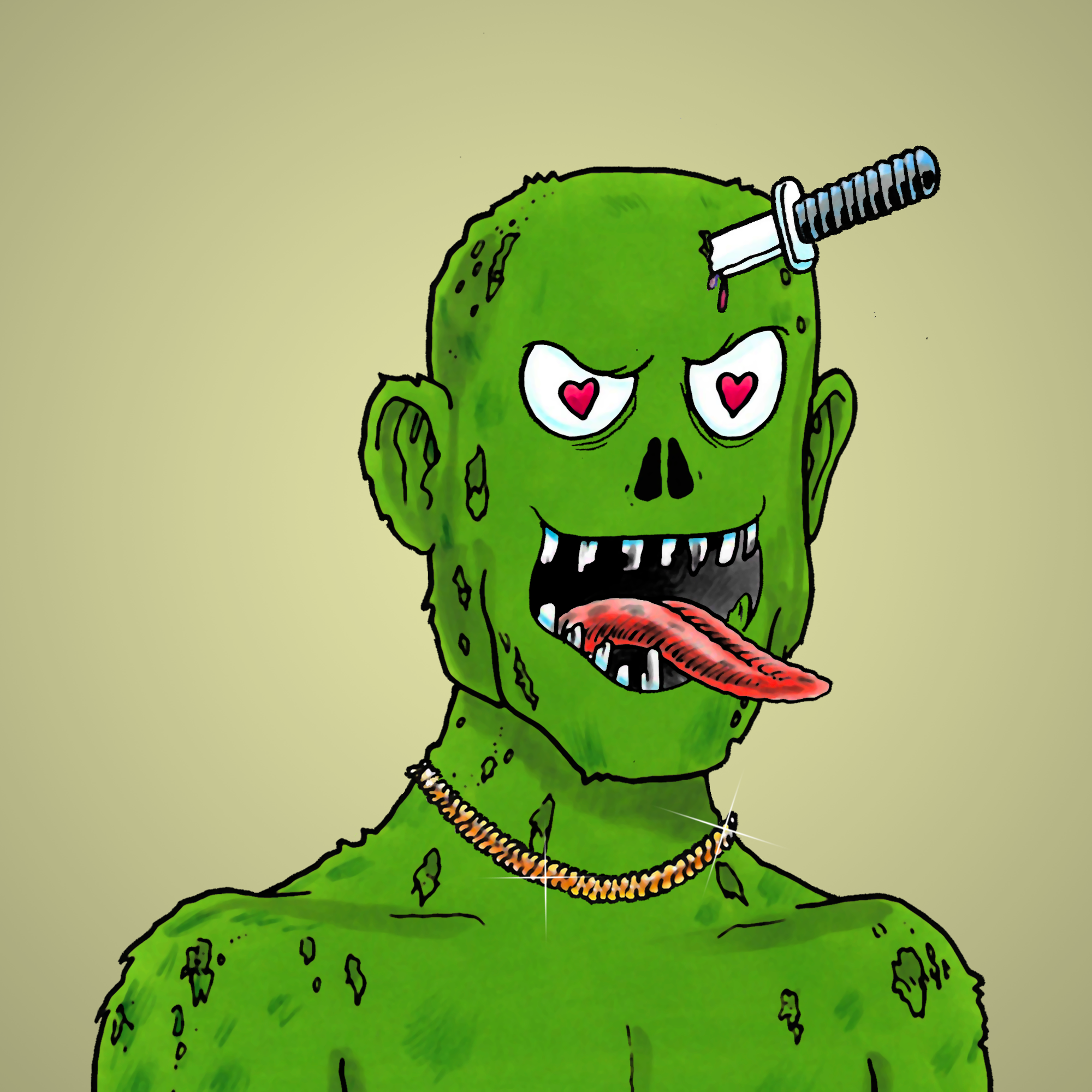 George Trosley - Jungle Freaks - Jungle Freak 241 - NFT # 241