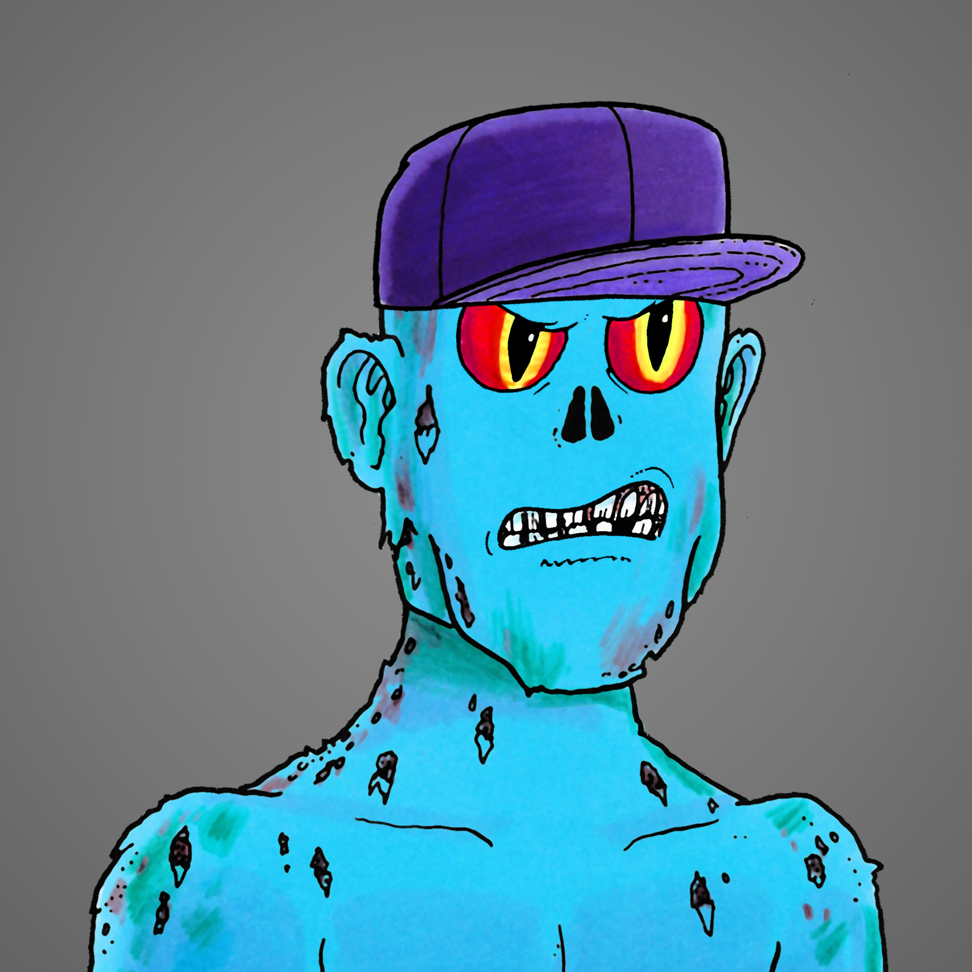 George Trosley - Jungle Freaks - Jungle Freak 242 - NFT # 242