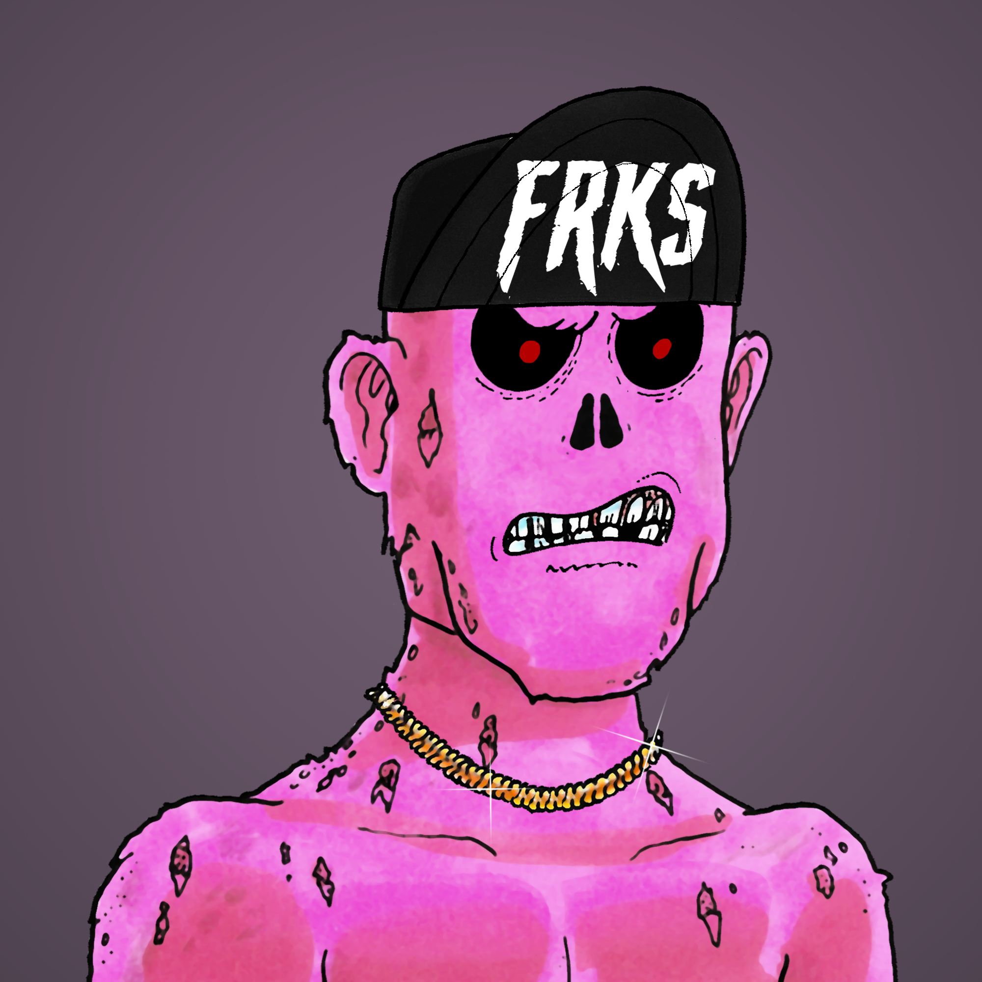 George Trosley - Jungle Freaks - Jungle Freak 2420 - NFT # 2420