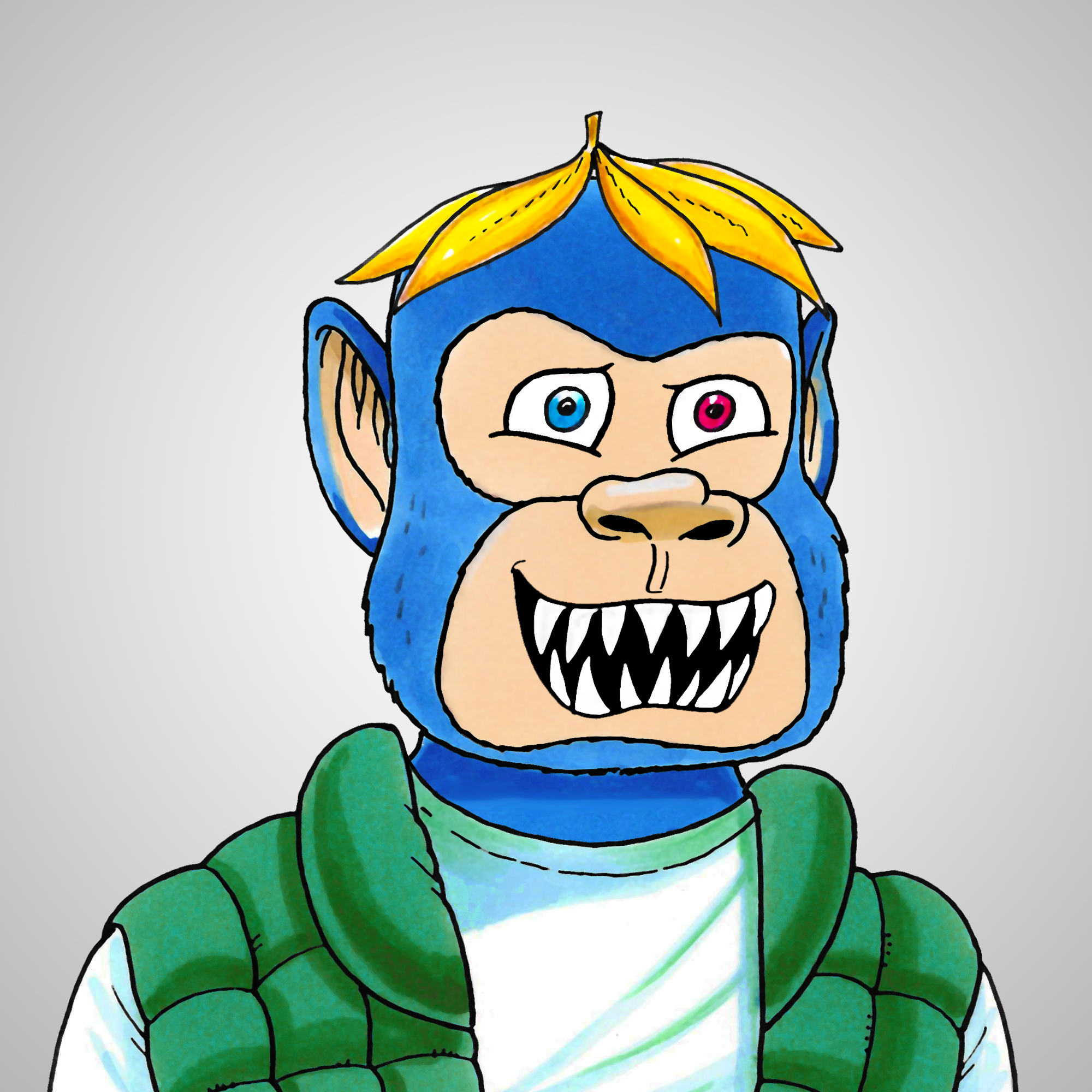 George Trosley - Jungle Freaks - Jungle Freak 243 - NFT # 243