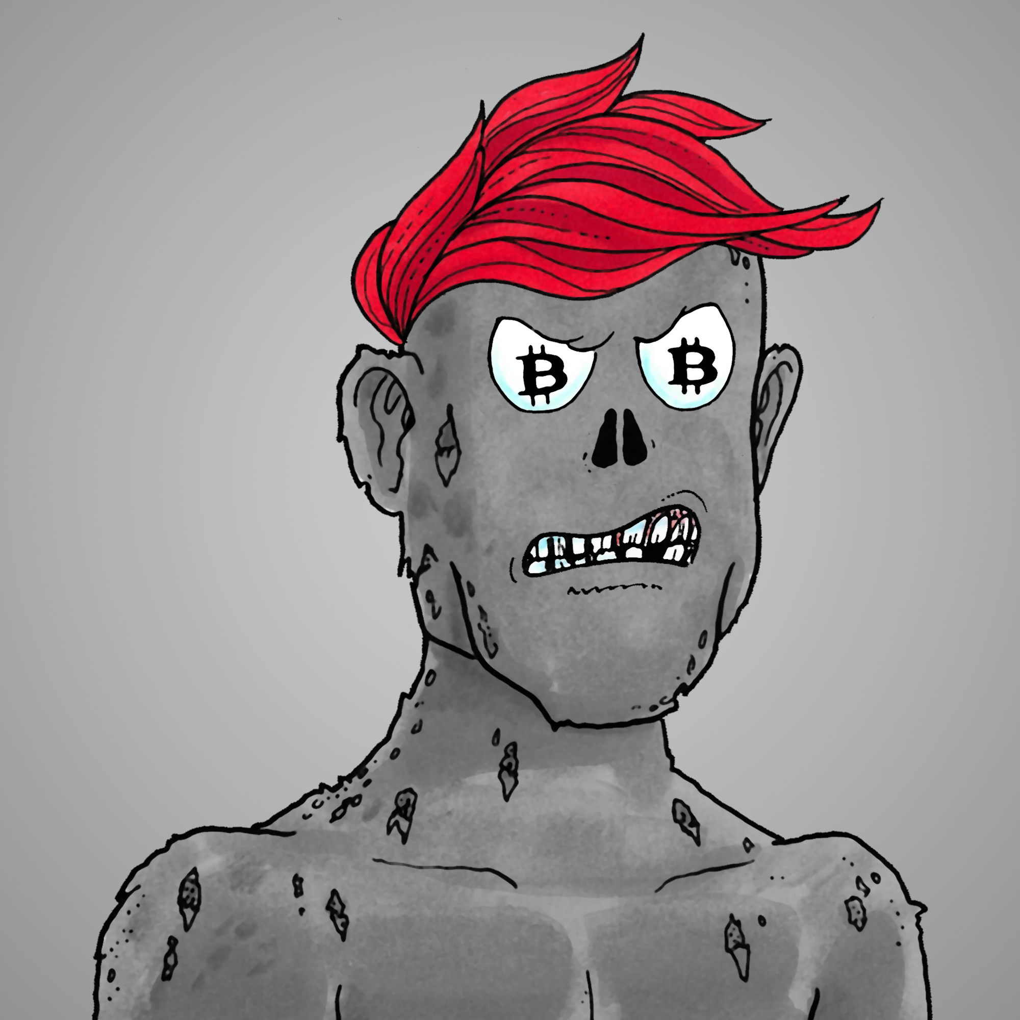 George Trosley - Jungle Freaks - Jungle Freak 2436 - NFT # 2436