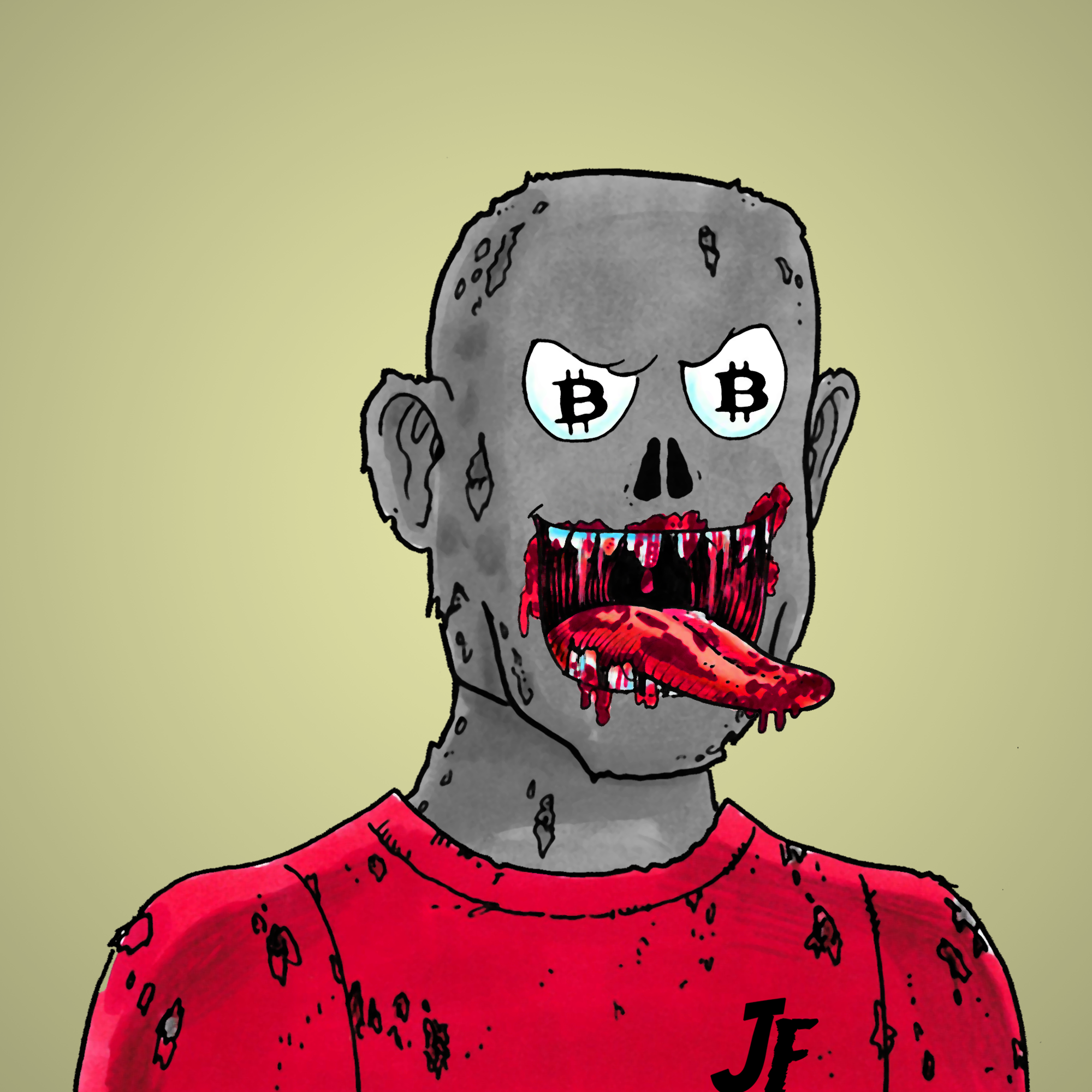 George Trosley - Jungle Freaks - Jungle Freak 2439 - NFT # 2439