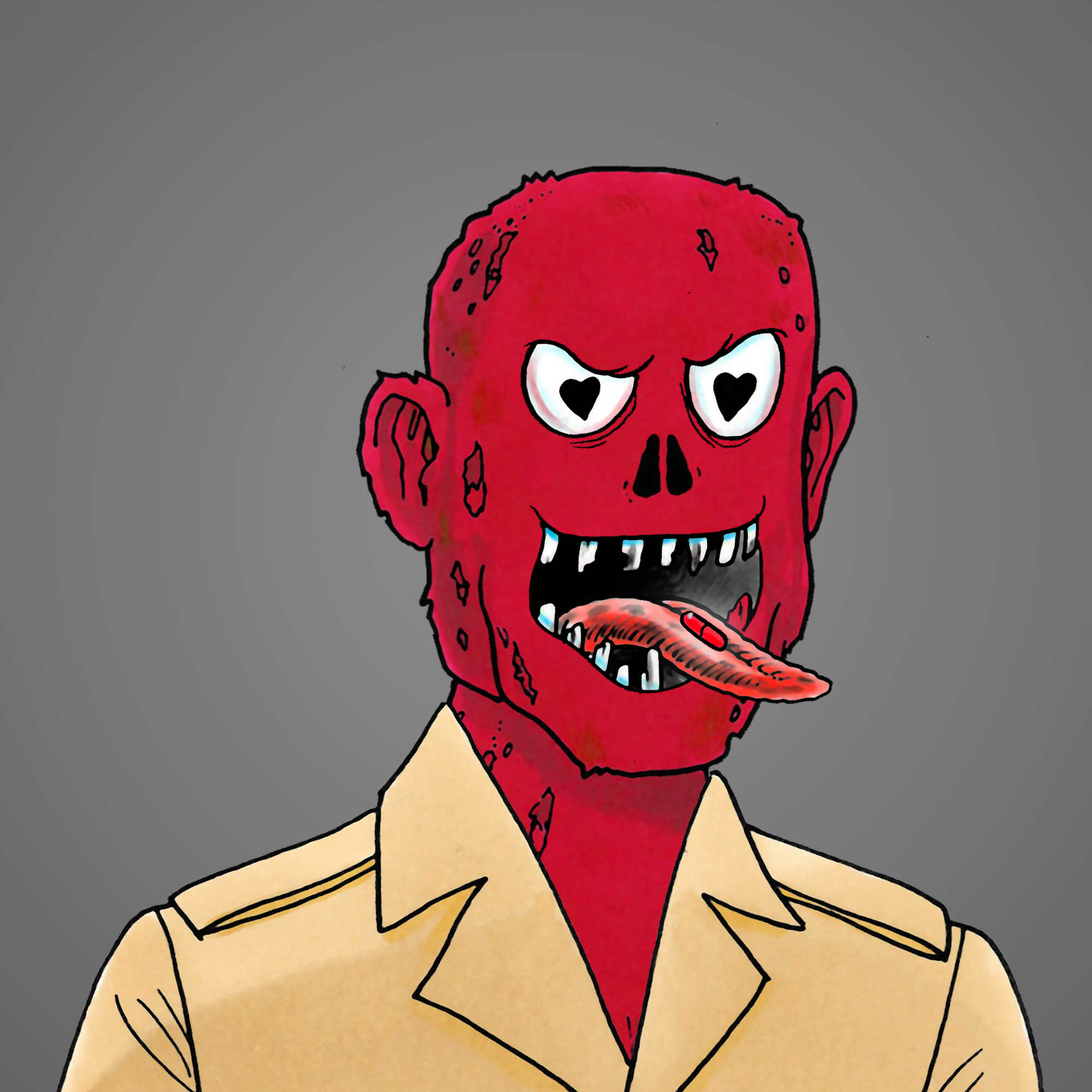 George Trosley - Jungle Freaks - Jungle Freak 245 - NFT # 245