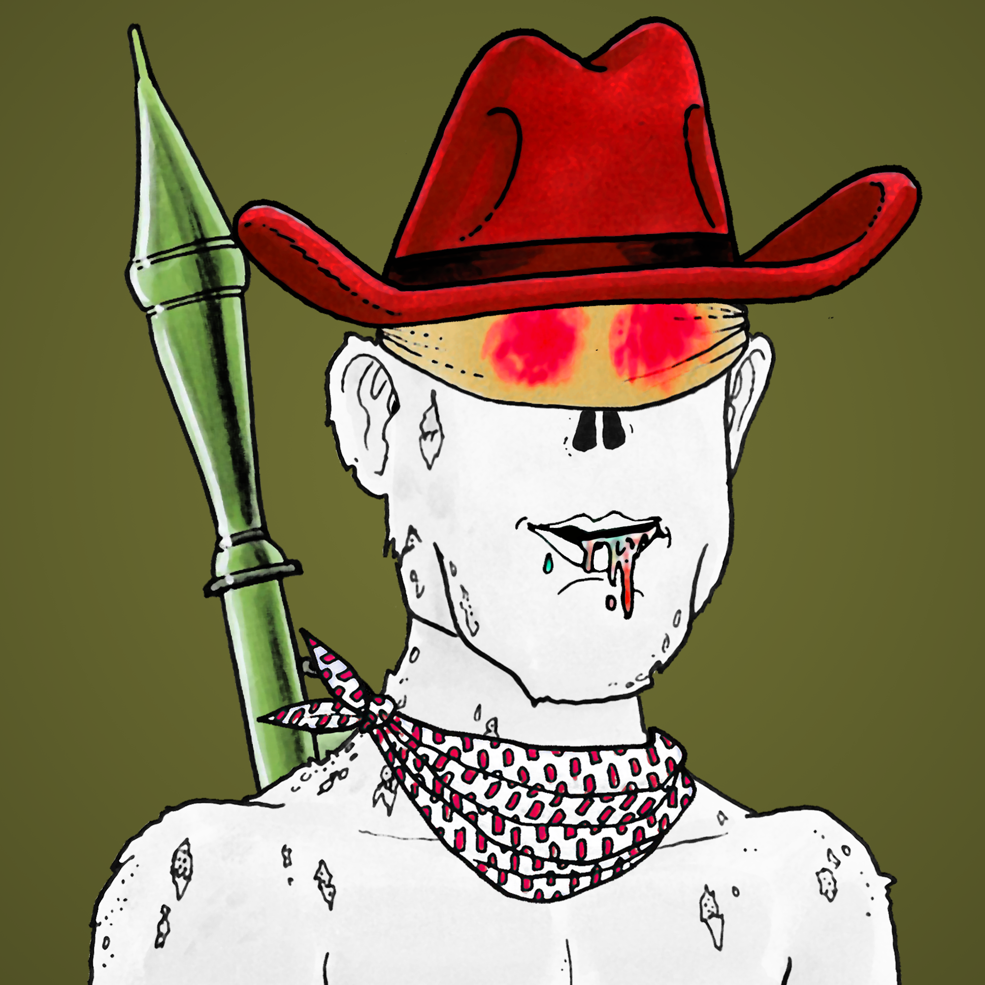 George Trosley - Jungle Freaks - Jungle Freak 2459 - NFT # 2459