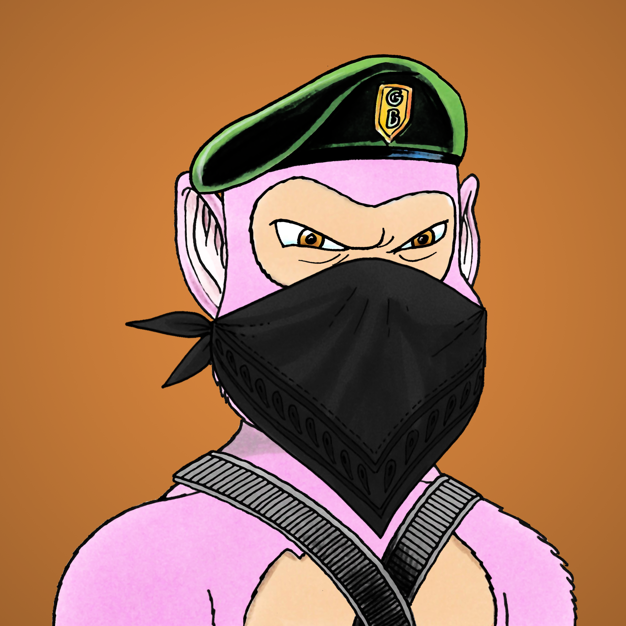 George Trosley - Jungle Freaks - Jungle Freak 2463 - NFT # 2463