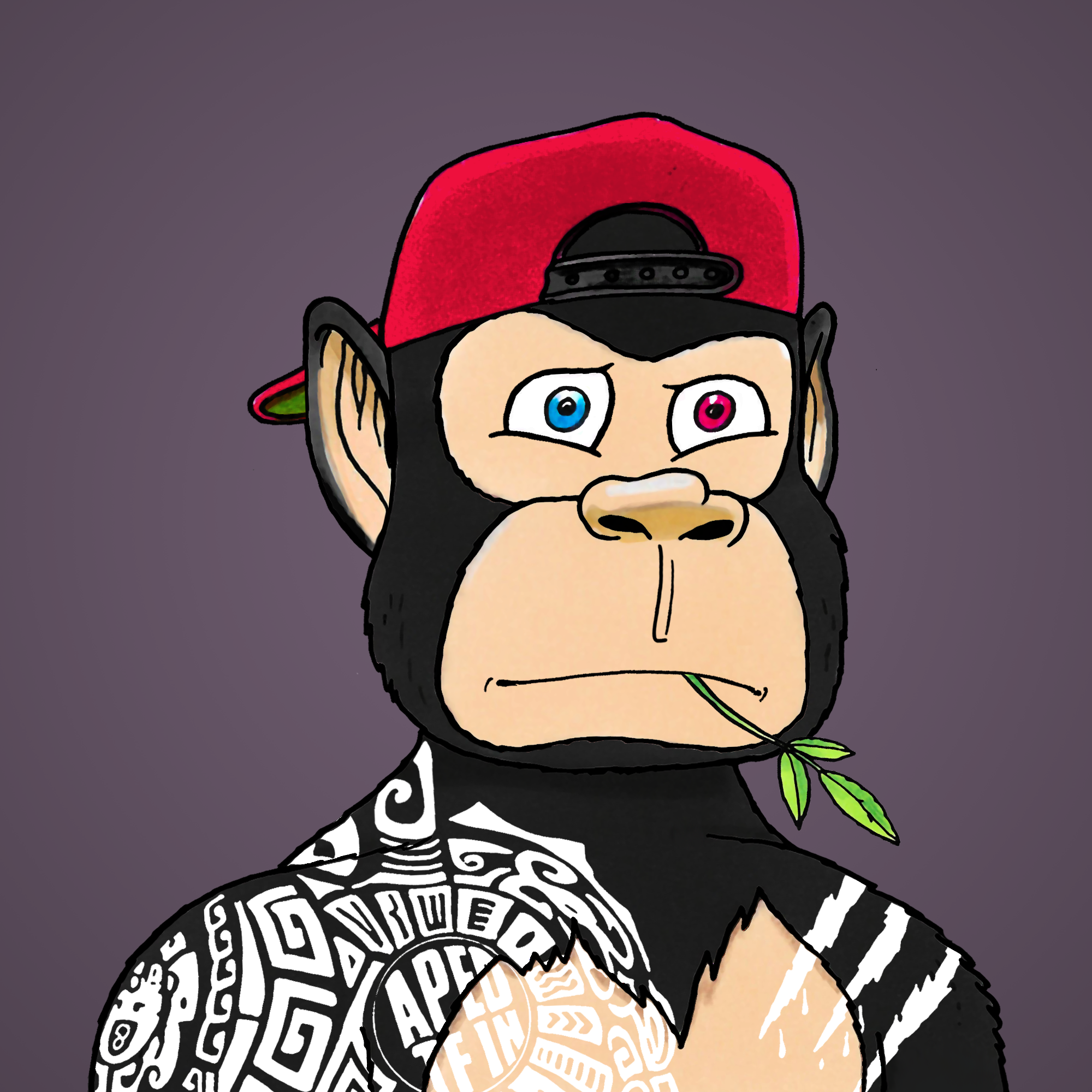 George Trosley - Jungle Freaks - Jungle Freak 2469 - NFT # 2469