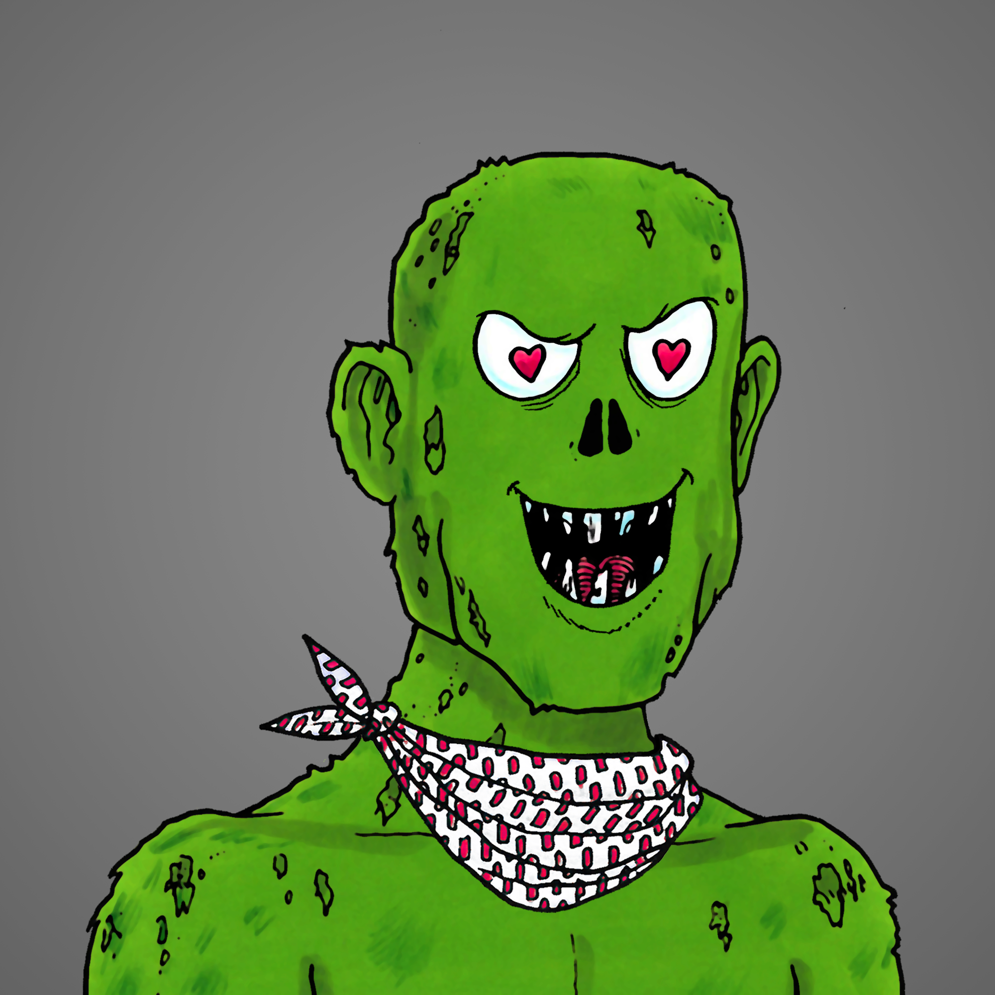 George Trosley - Jungle Freaks - Jungle Freak 247 - NFT # 247