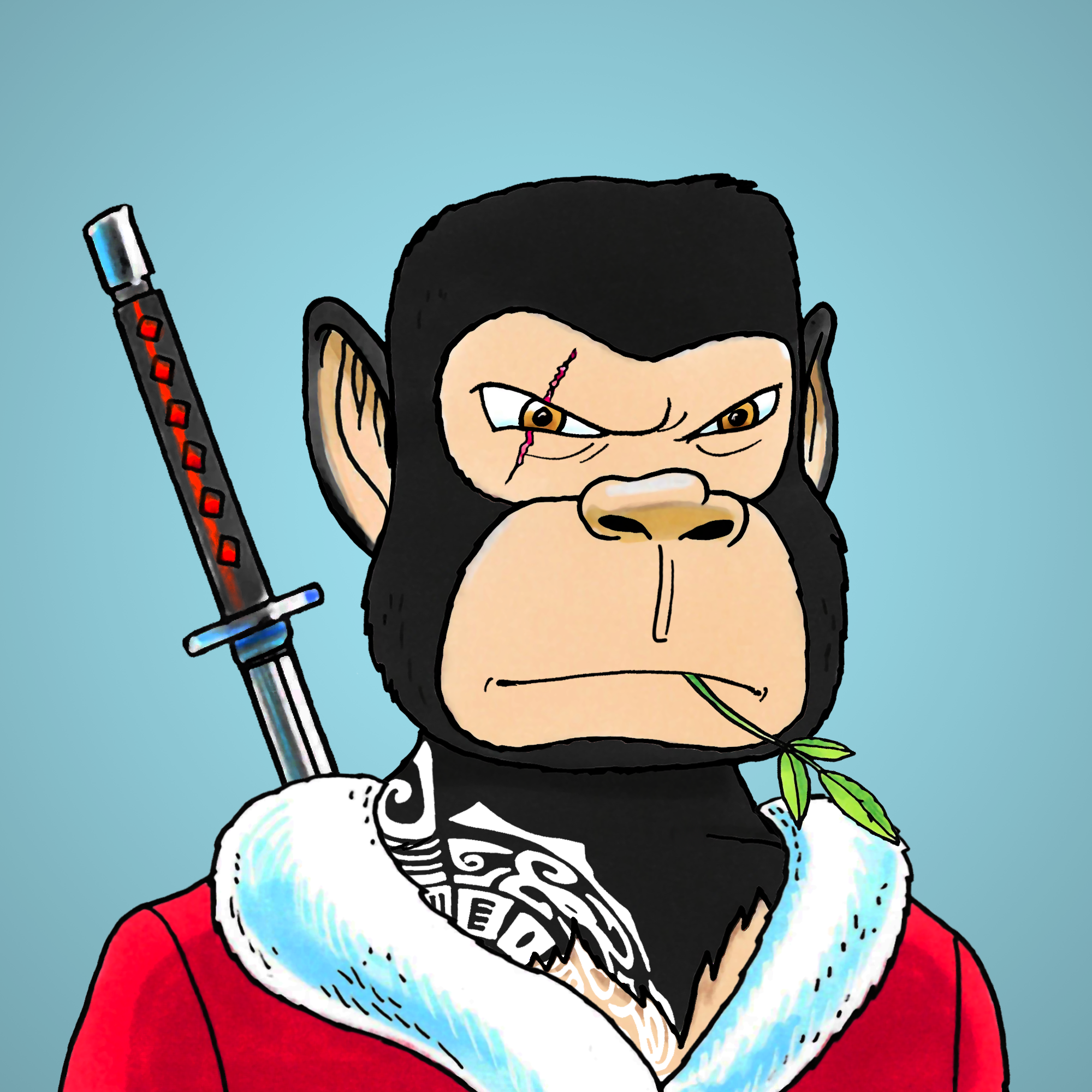 George Trosley - Jungle Freaks - Jungle Freak 2488 - NFT # 2488