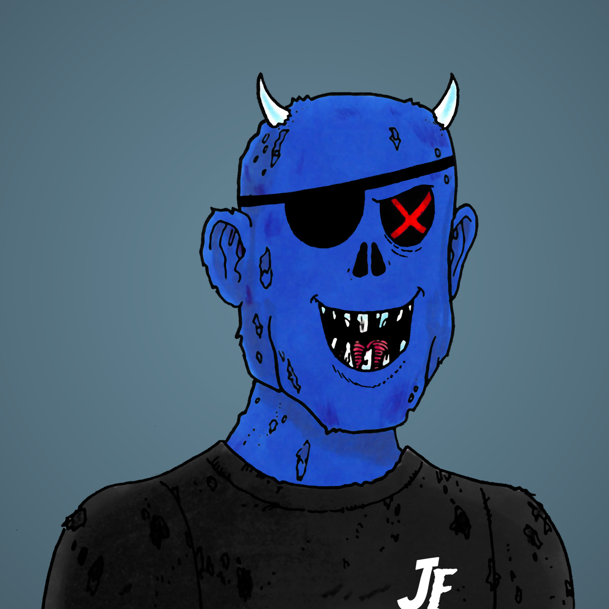 George Trosley - Jungle Freaks - Jungle Freak 2489 - NFT # 2489