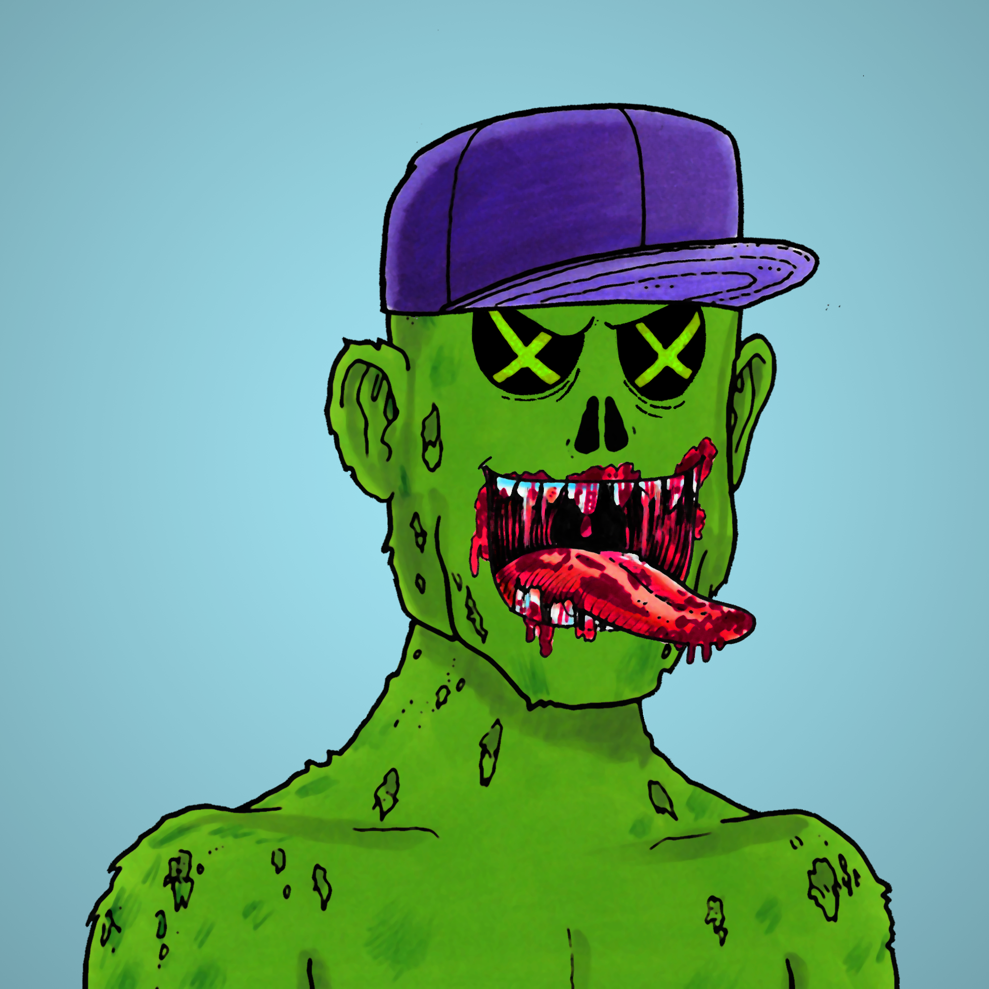 George Trosley - Jungle Freaks - Jungle Freak 249 - NFT # 249