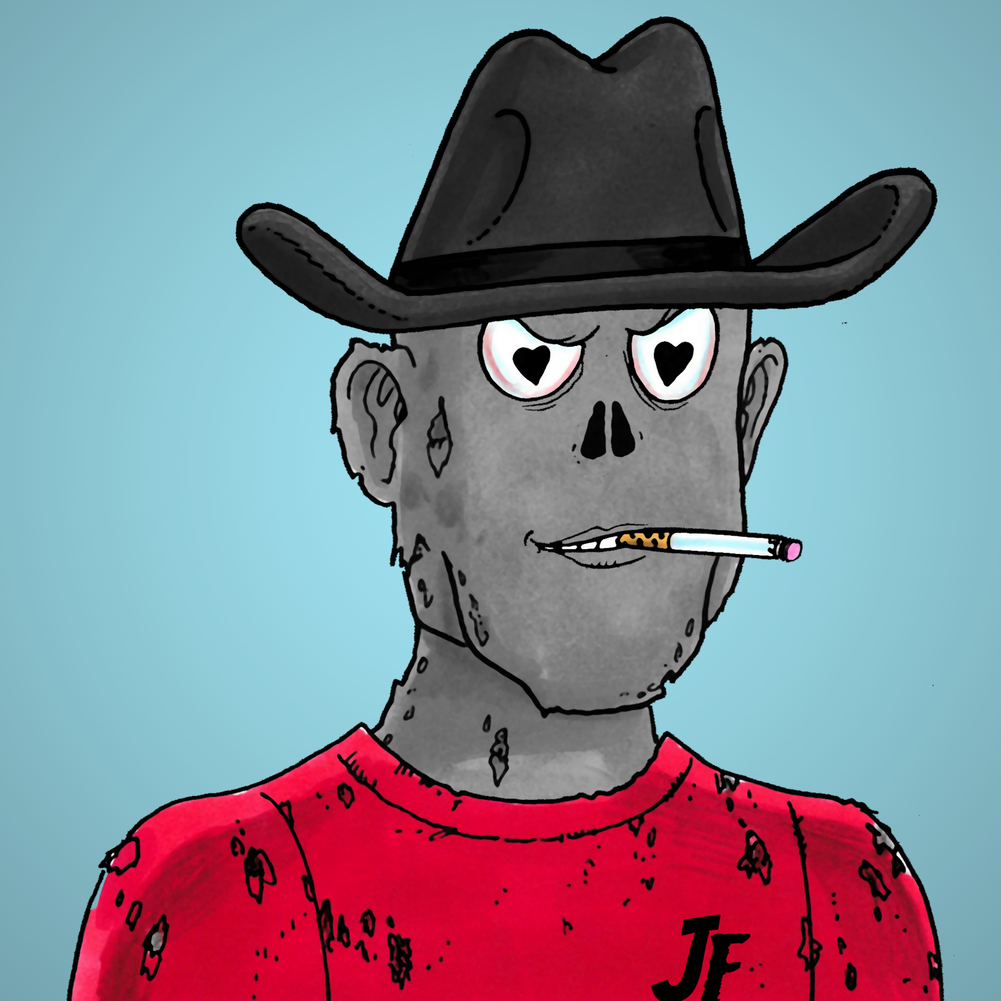 George Trosley - Jungle Freaks - Jungle Freak 2490 - NFT # 2490