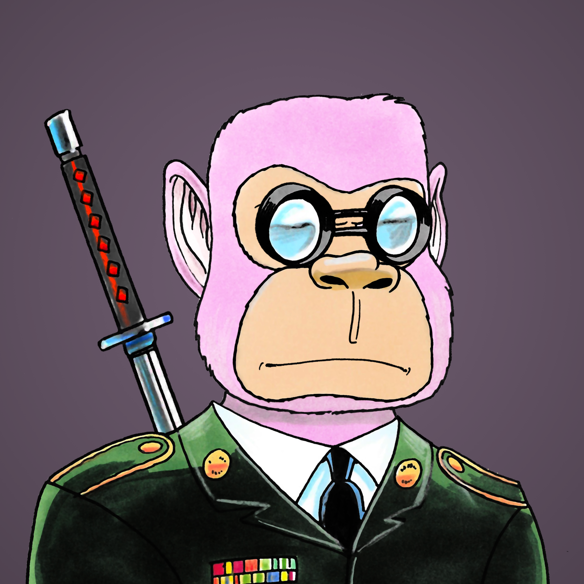 George Trosley - Jungle Freaks - Jungle Freak 2499 - NFT # 2499