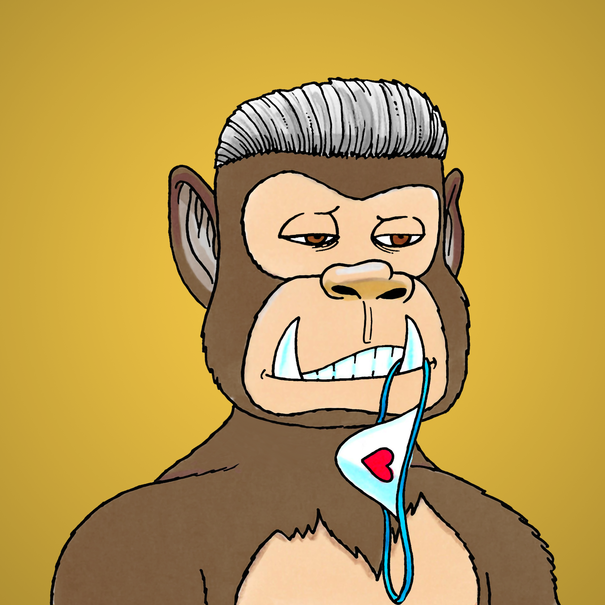 George Trosley - Jungle Freaks - Jungle Freak 2505 - NFT # 2505