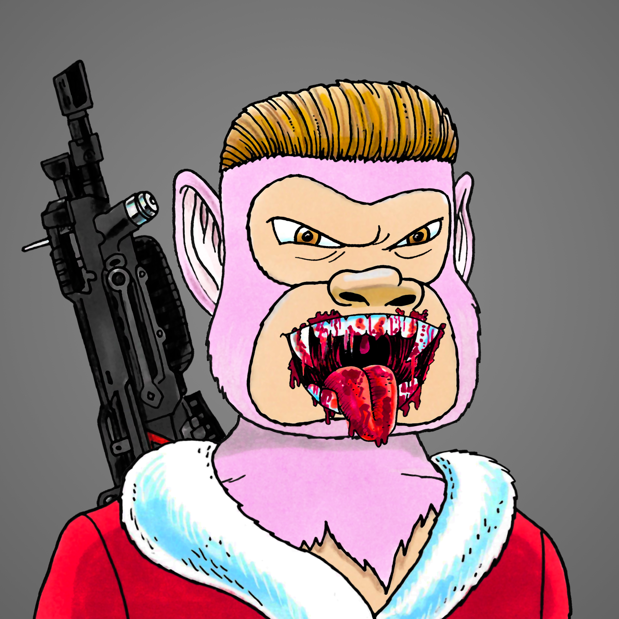 George Trosley - Jungle Freaks - Jungle Freak 252 - NFT # 252