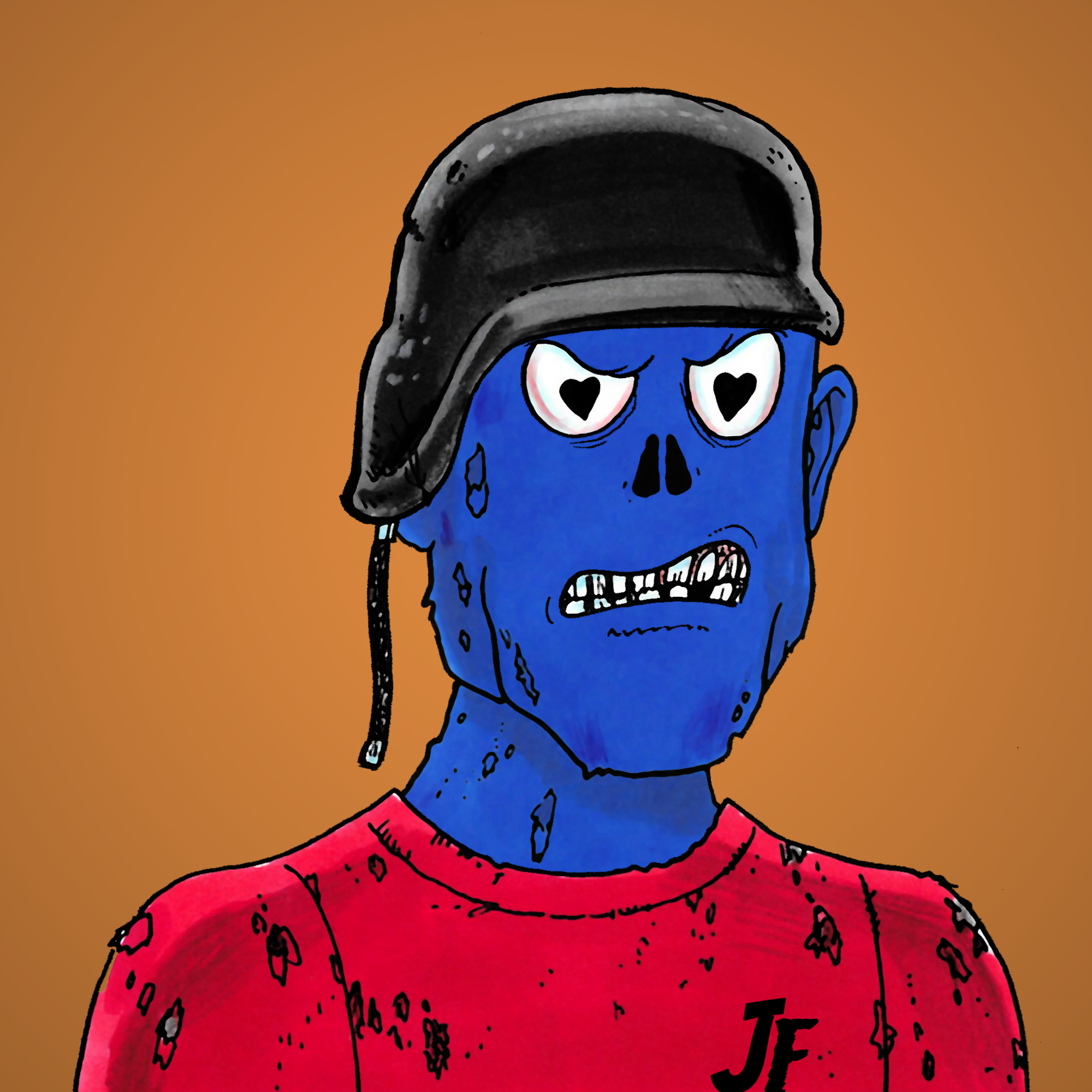 George Trosley - Jungle Freaks - Jungle Freak 2523 - NFT # 2523