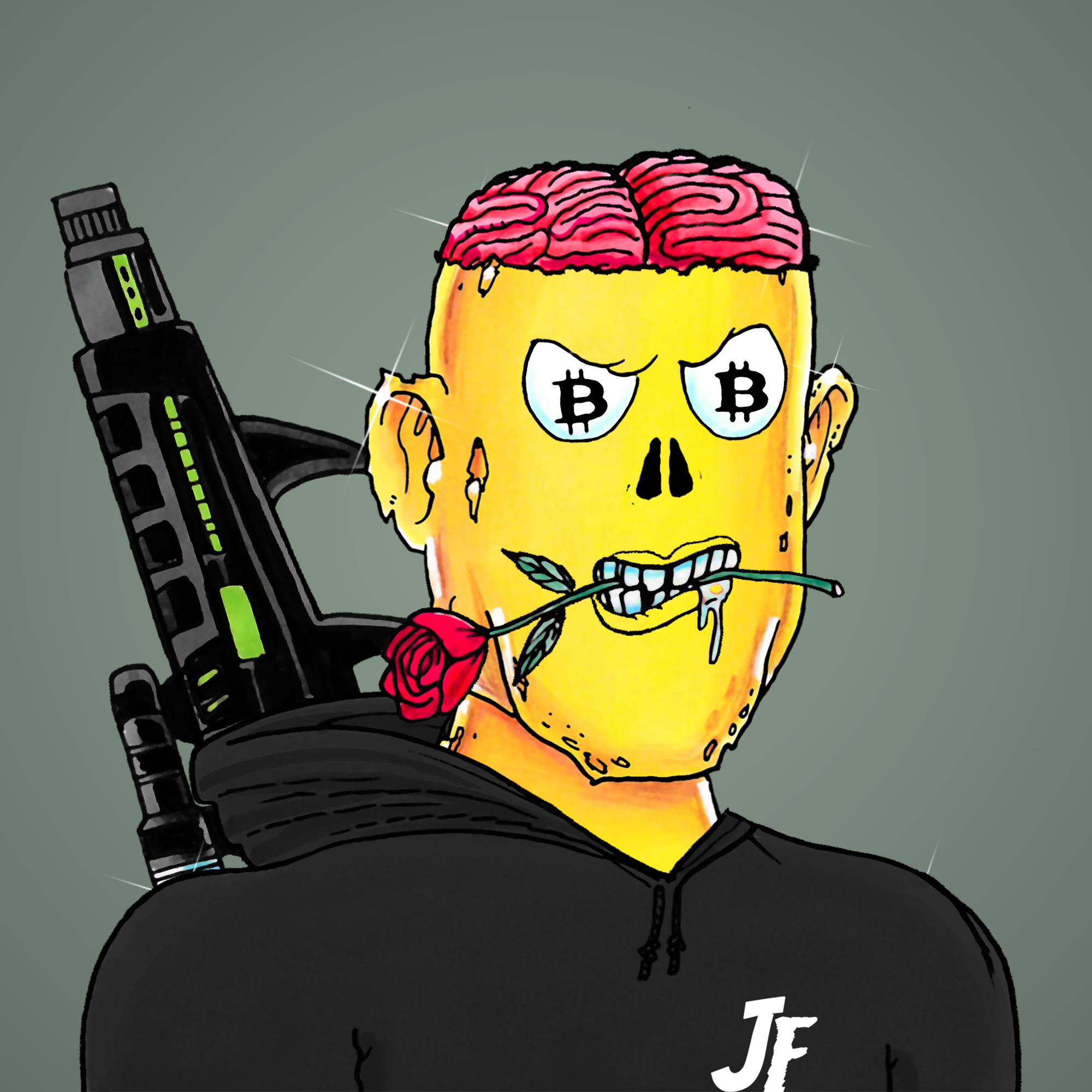 George Trosley - Jungle Freaks - Jungle Freak 2537 - NFT # 2537