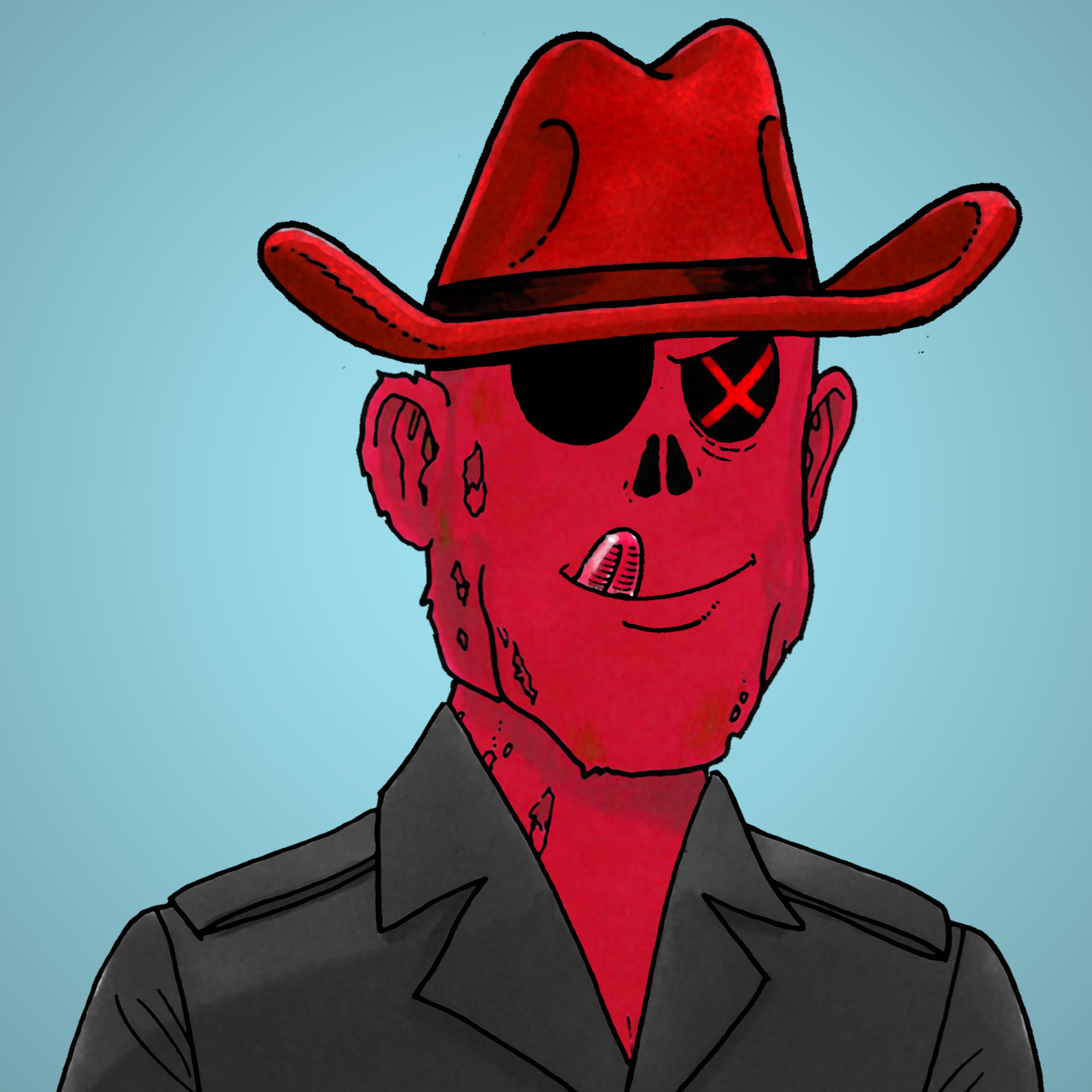 George Trosley - Jungle Freaks - Jungle Freak 2544 - NFT # 2544