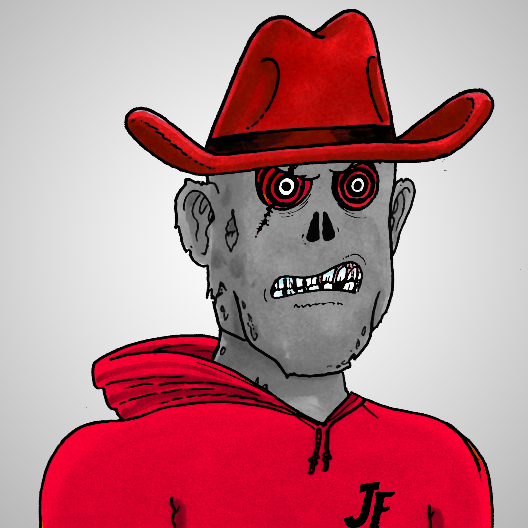 George Trosley - Jungle Freaks - Jungle Freak 2568 - NFT # 2568