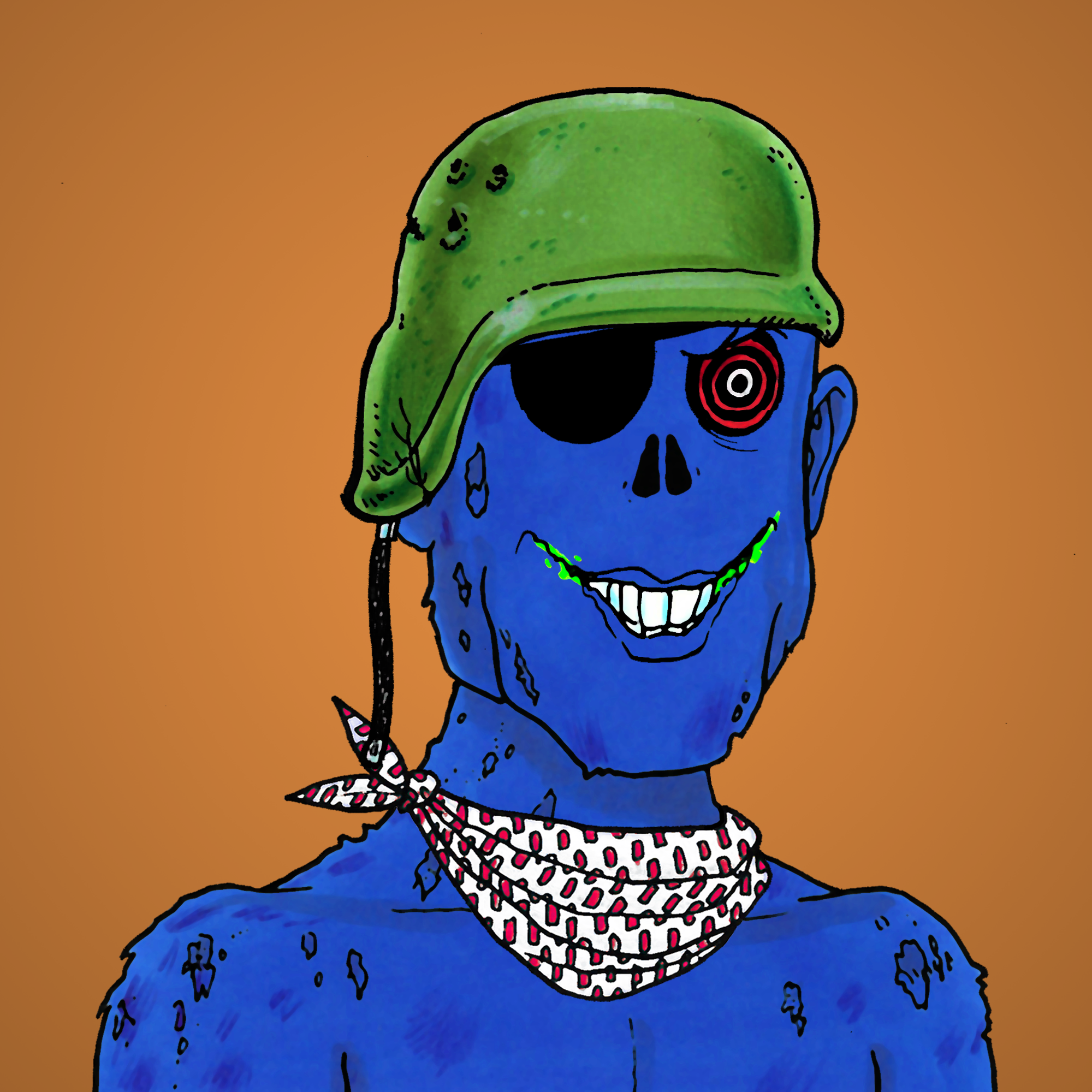 George Trosley - Jungle Freaks - Jungle Freak 257 - NFT # 257